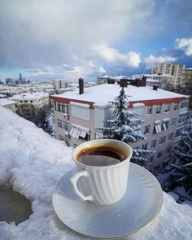 Cafe Gratis en el Invierno