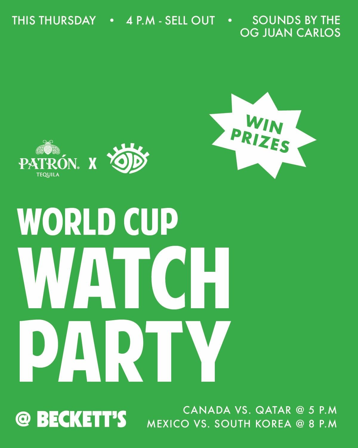 It&rsquo;s official! ⚽️✨

The World Cup has landed in Kansas City, and you can feel it everywhere. As soccer fans, we&rsquo;re incredibly excited for the opportunity to partner with @patron and bring some fun activations and events to our city throug