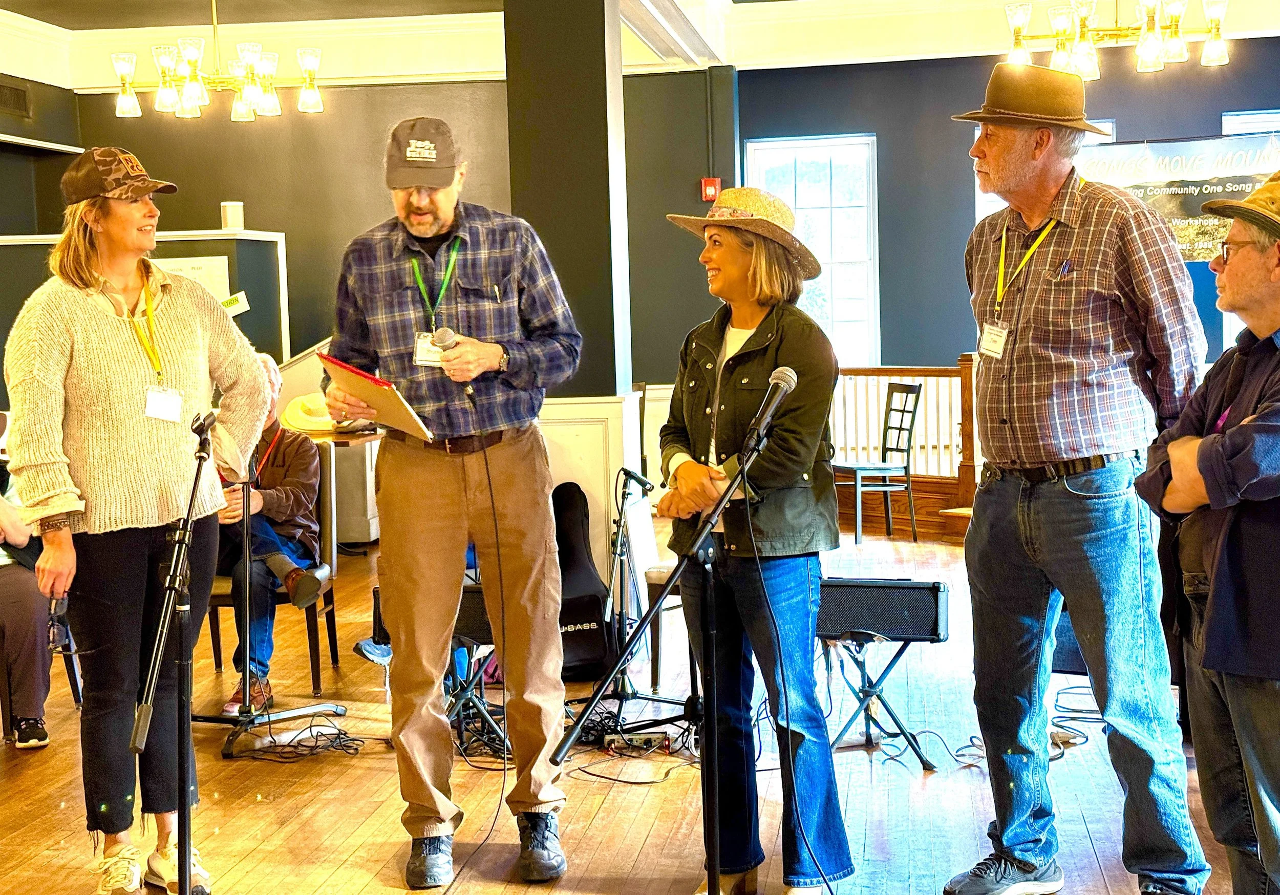 Creative fun at a retreat.JPG