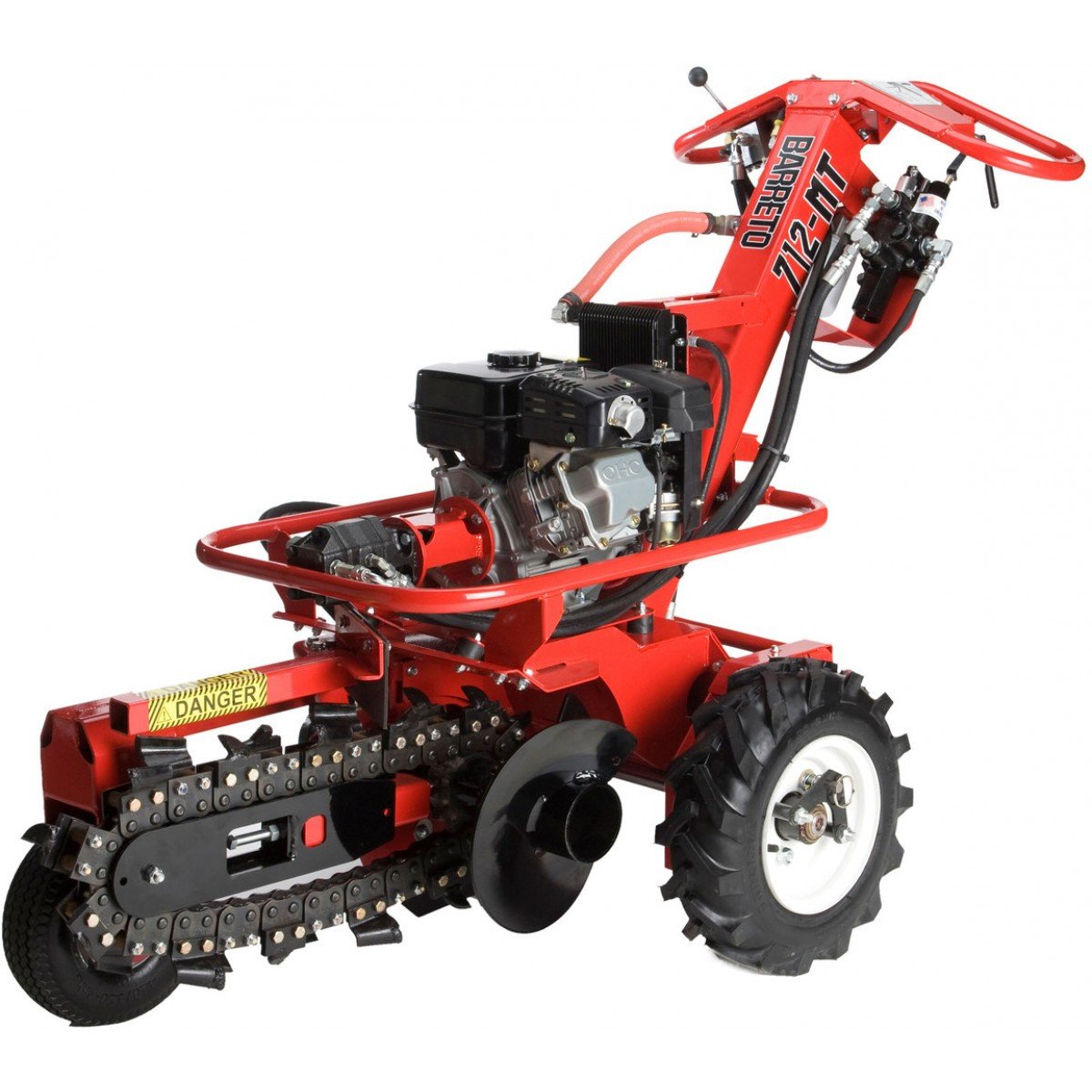 Mini Trencher - Self propelled 18in deep x 3in wide