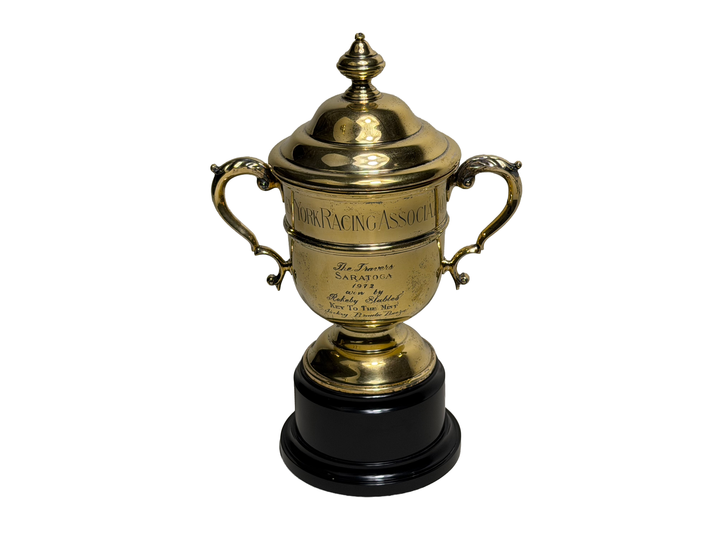 Key to the Mint 1972 Travers Trophy
