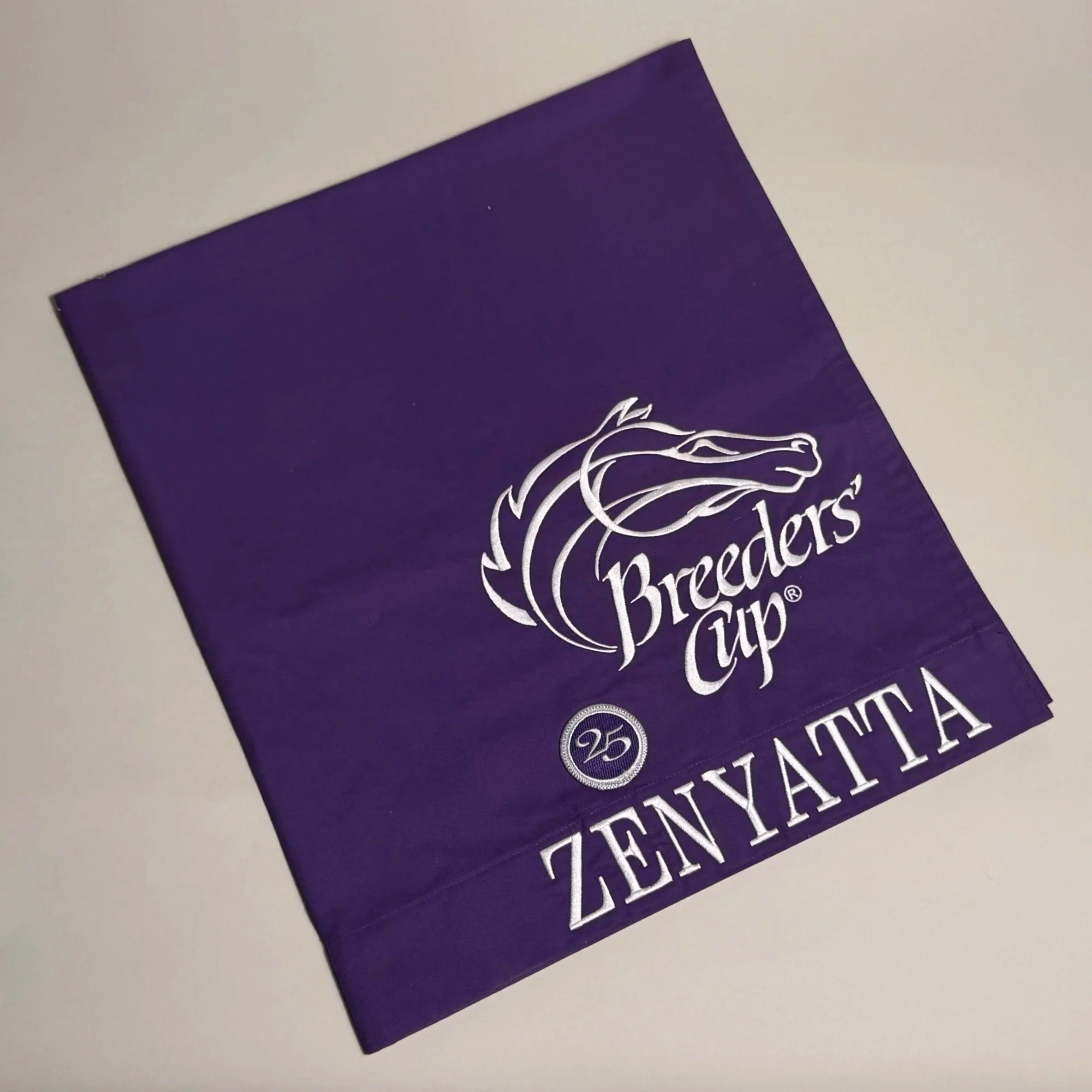 Original Zenyatta 2008 Breeders' Cup Saddle Towel