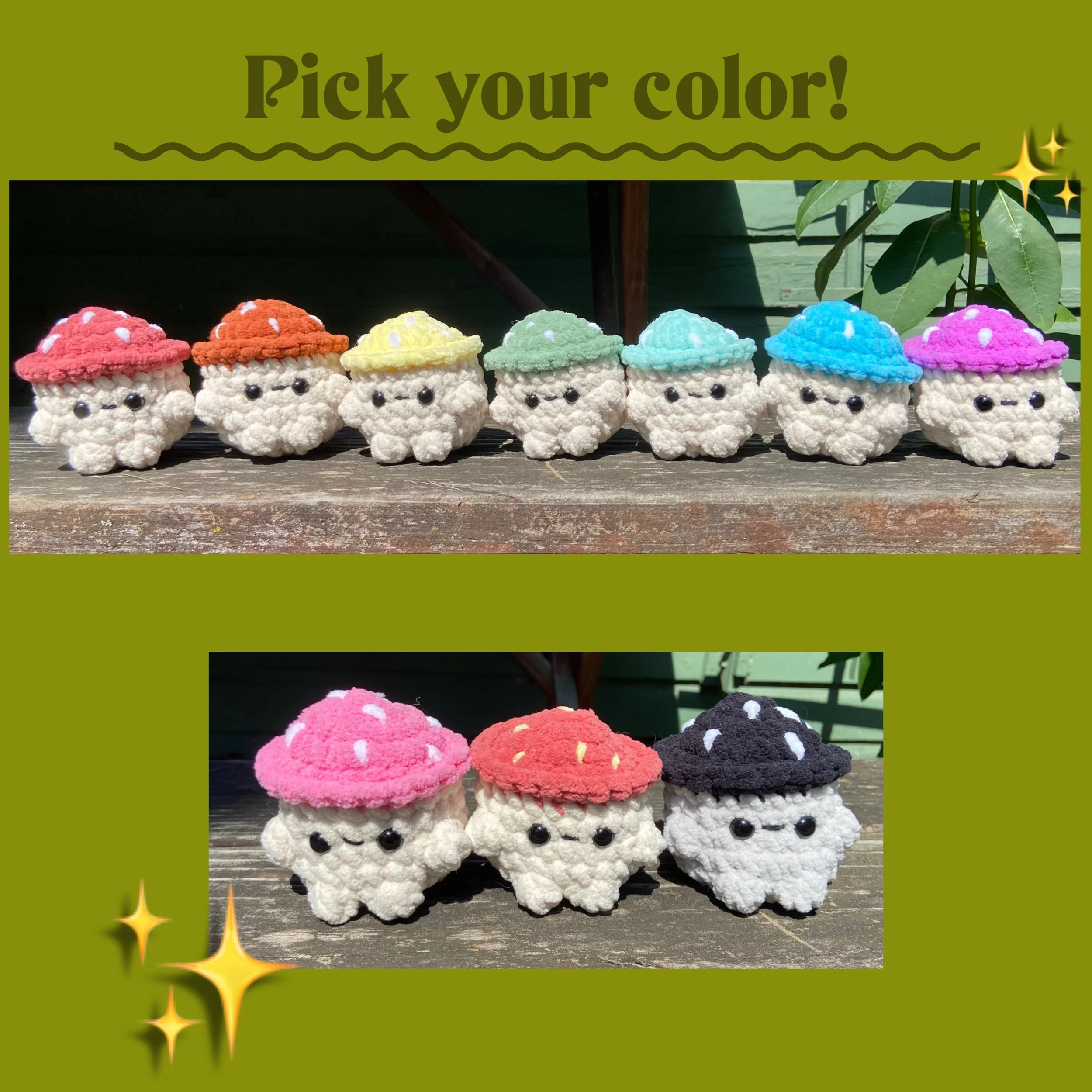 ⋆˚✿˖°Mini Shroomy Dudes⋆˚✿˖°