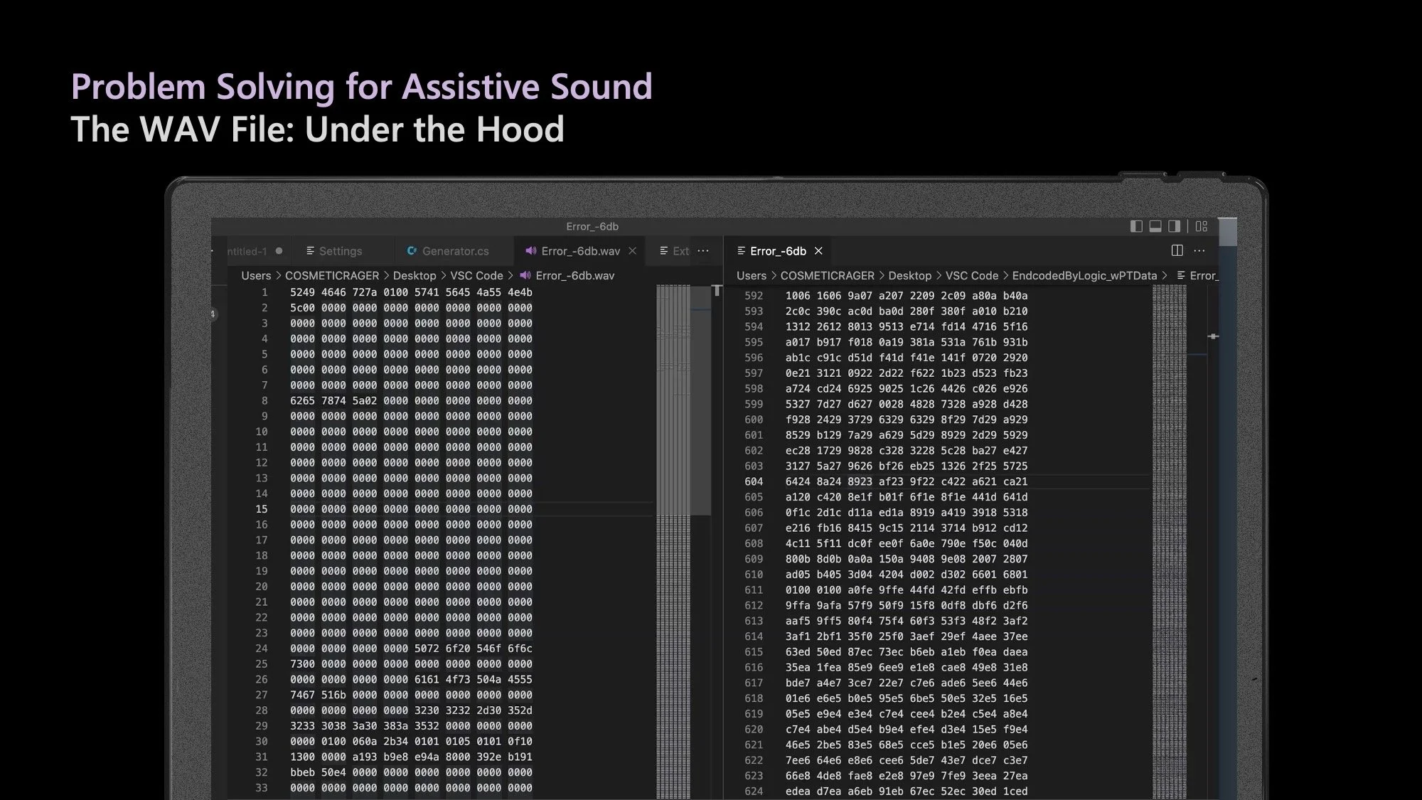 Cross-Tool Audio Playback Failure — RIFF / Hex-Level Diagnosis.