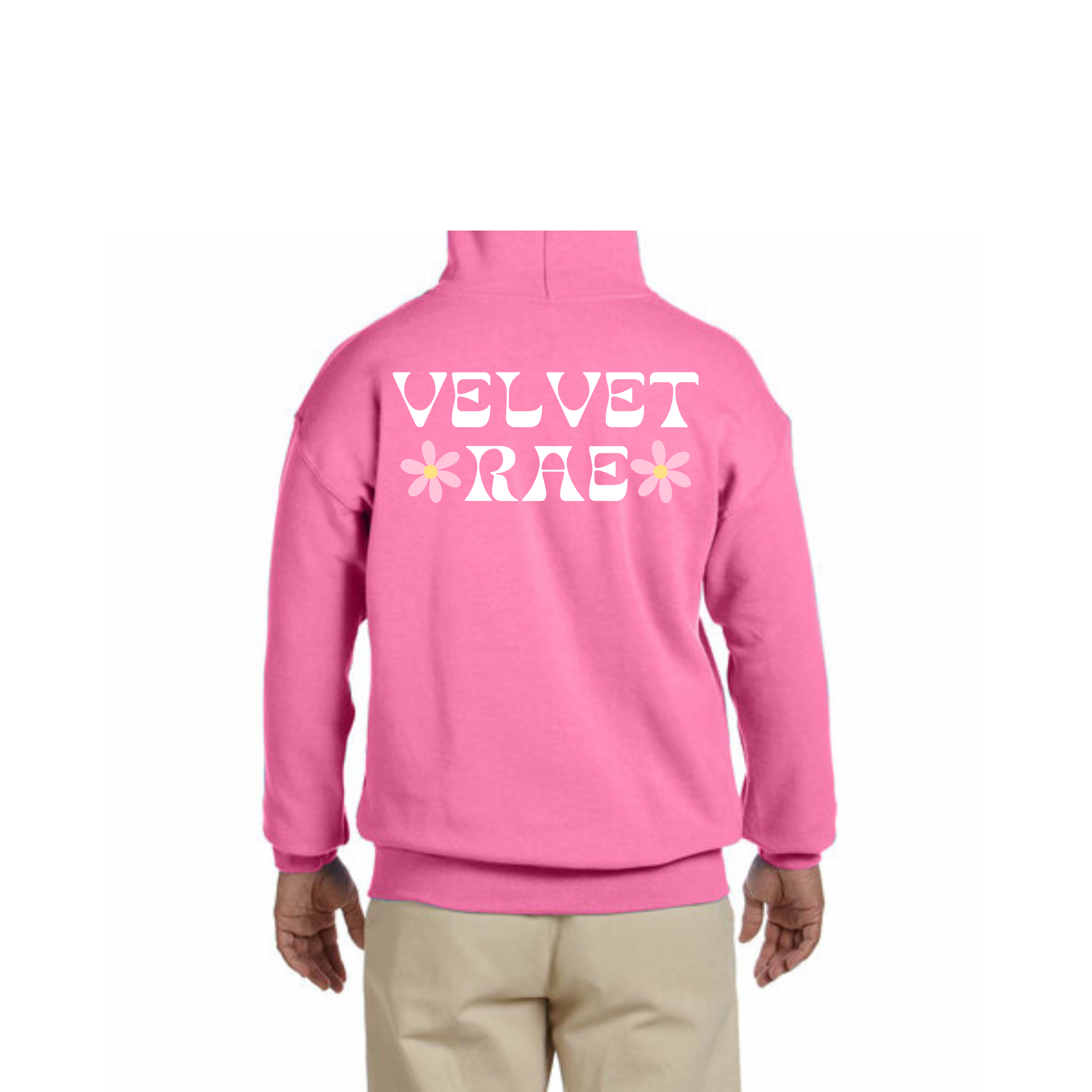 VR Hoodie Pink