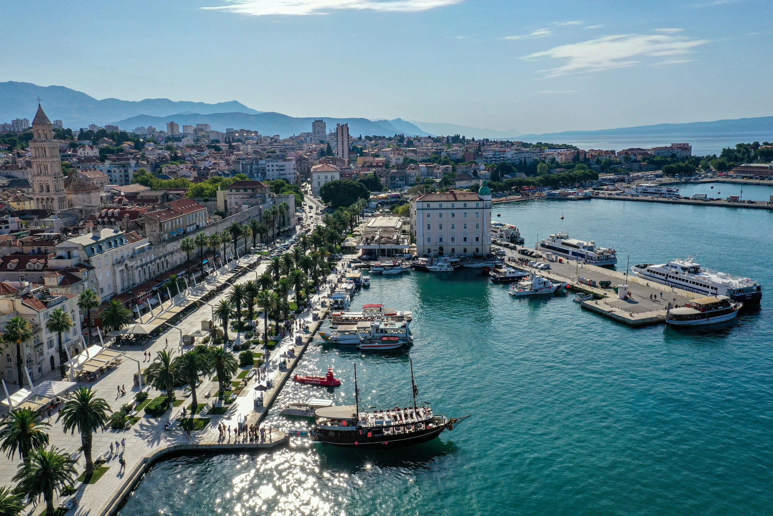 Split Croatia Harbor