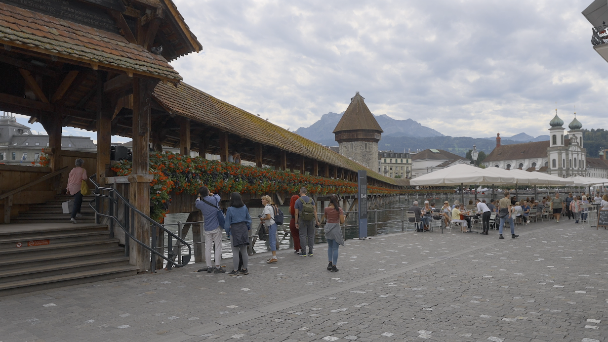 Bridge Lucerne Switzerland
