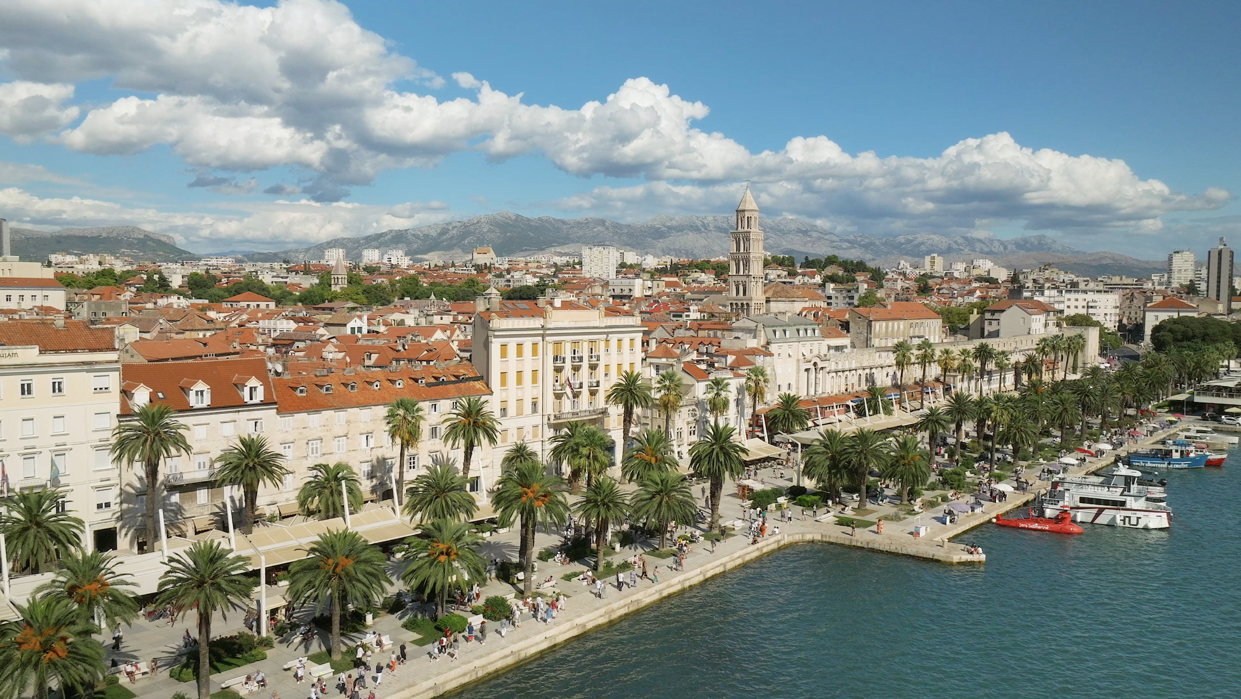 Riva Promenade Split Croatia