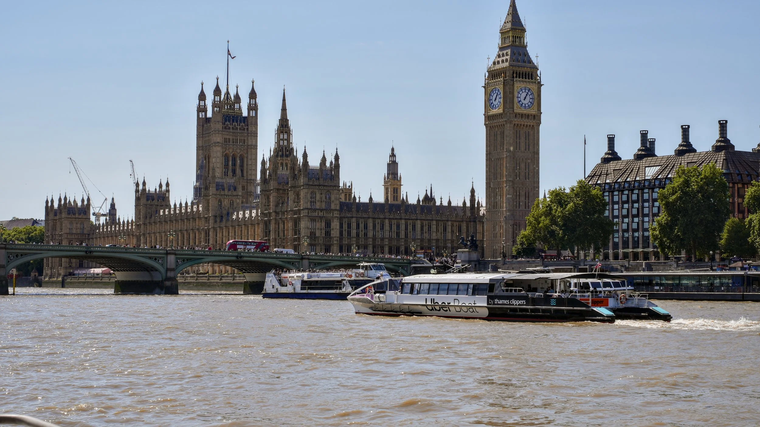 Thames river London