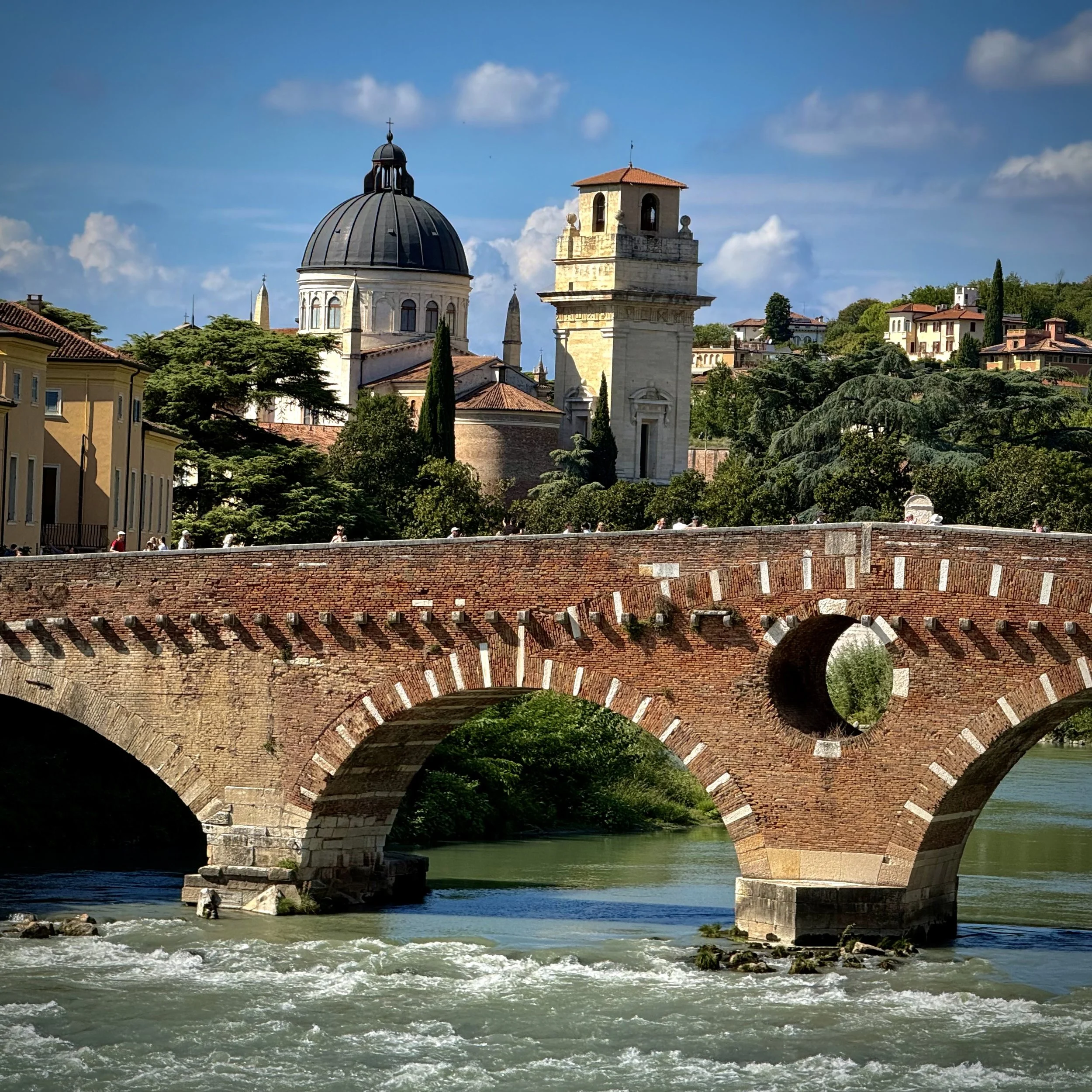 Verona Bridge Ponte Pietra