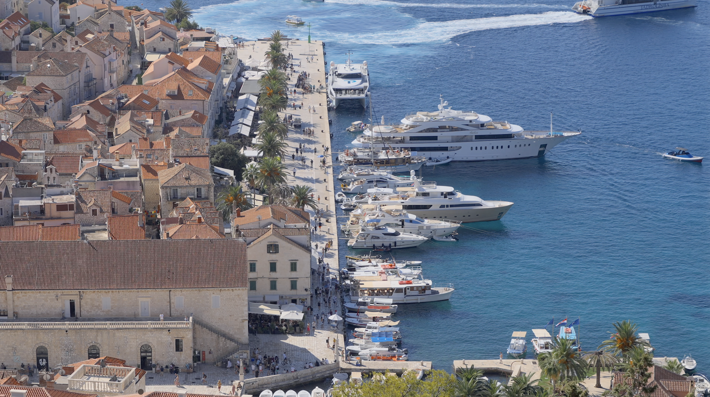 Hvar, Croatia harbor