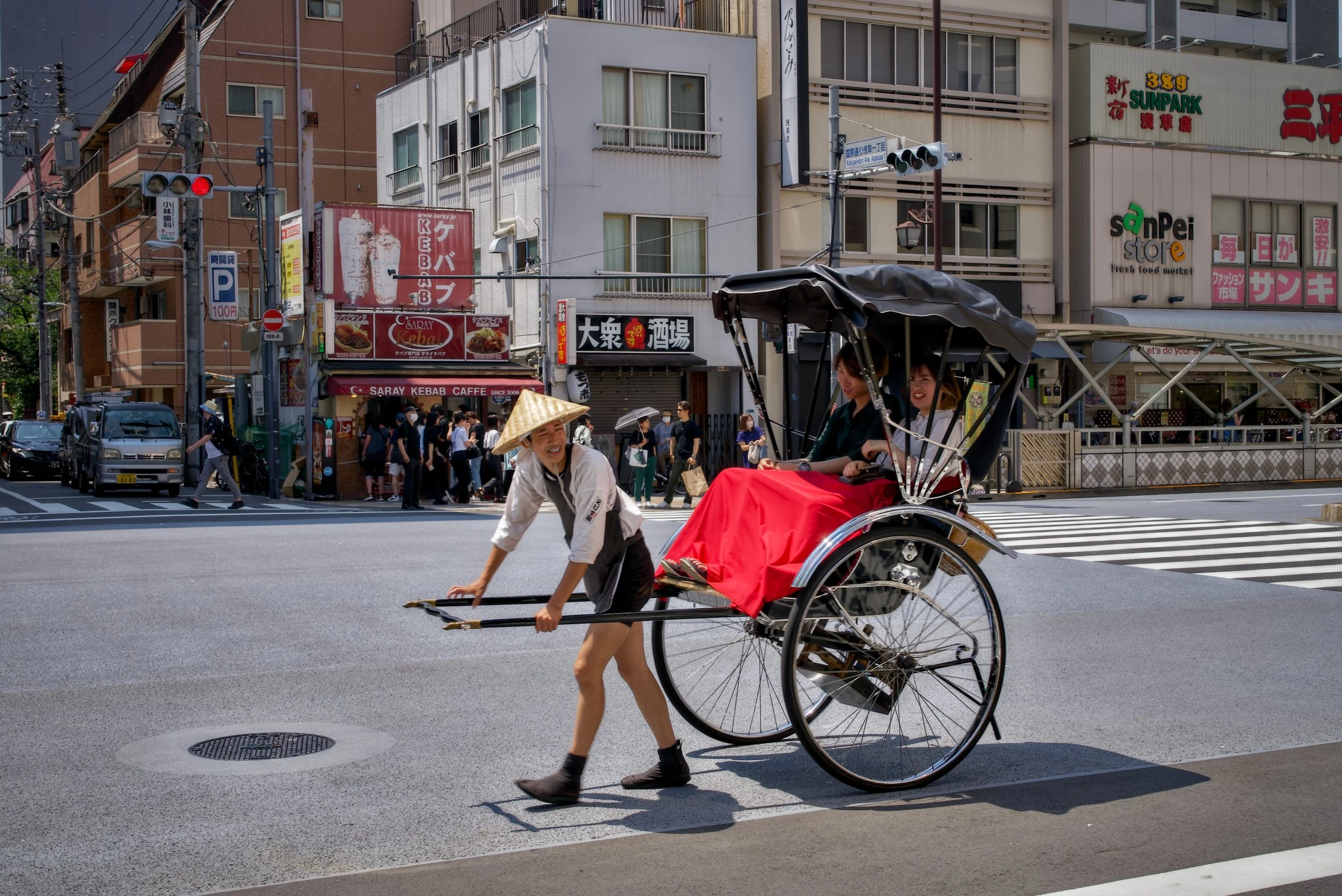 Rickshaw Tokyo Japan
