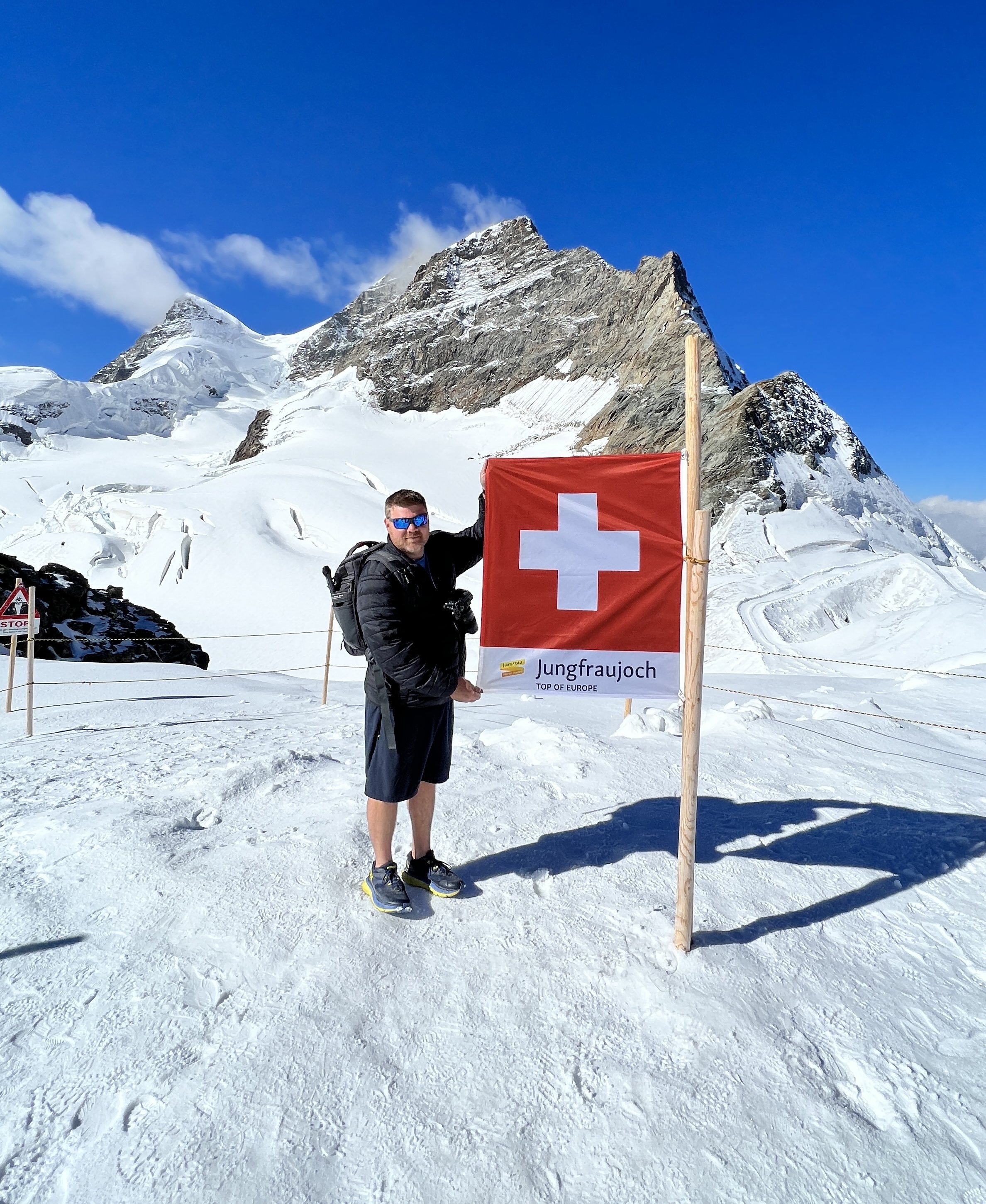Jungfraujoch flag