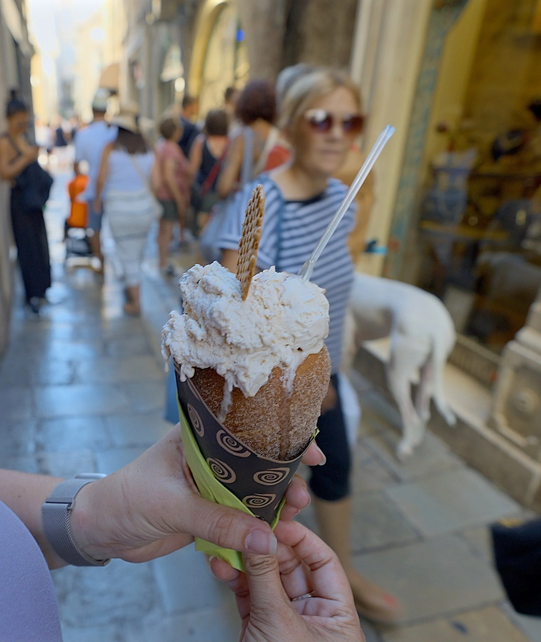 ice cream split Croatia