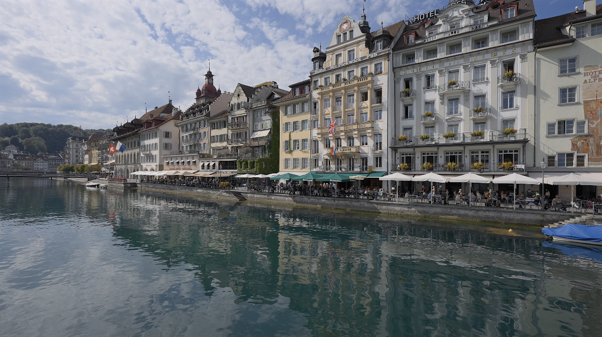 Lucerne Switzerland waterfront