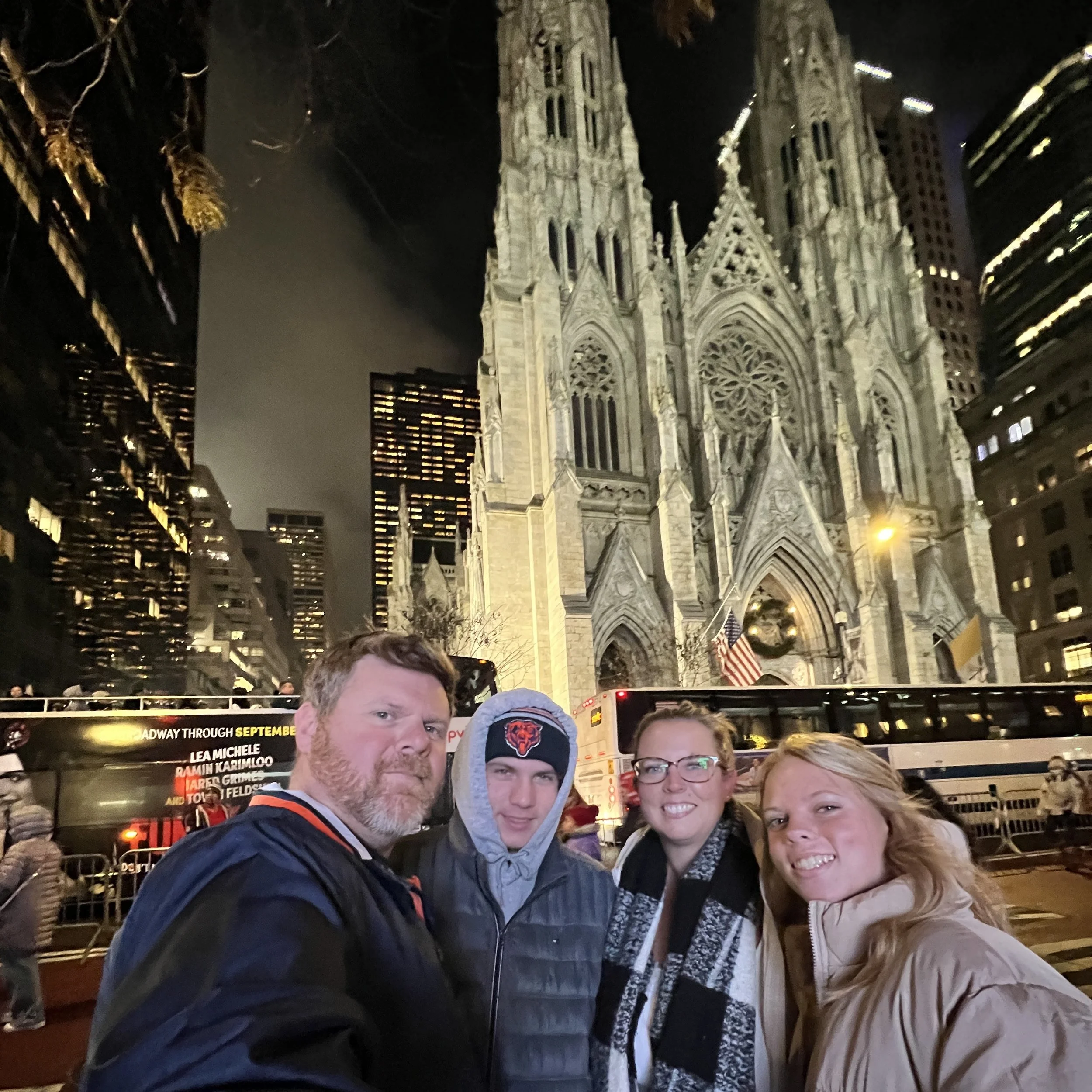 Cleared2travel family NYC Christmas
