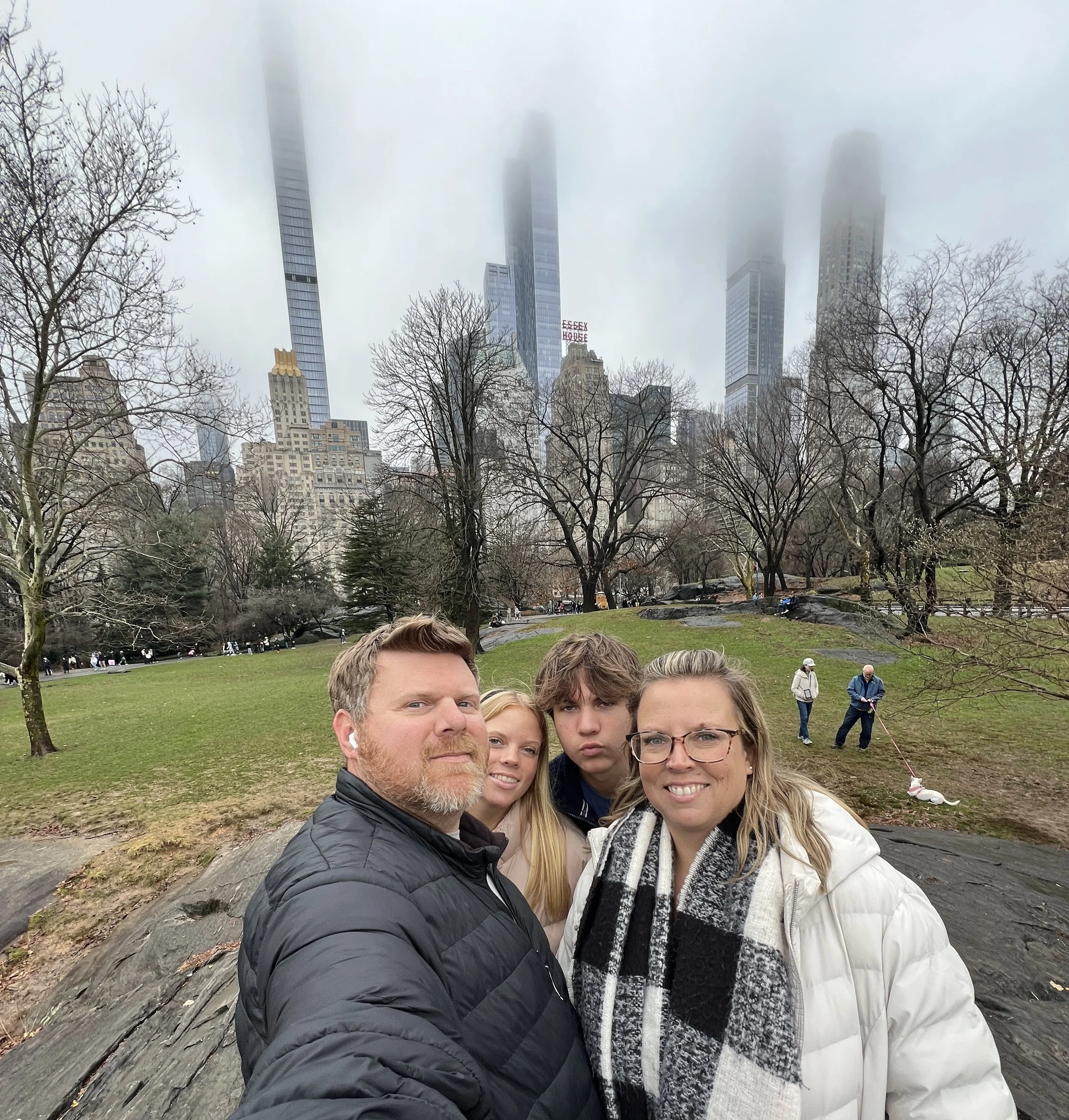 cleared2travel family Central Park NYC