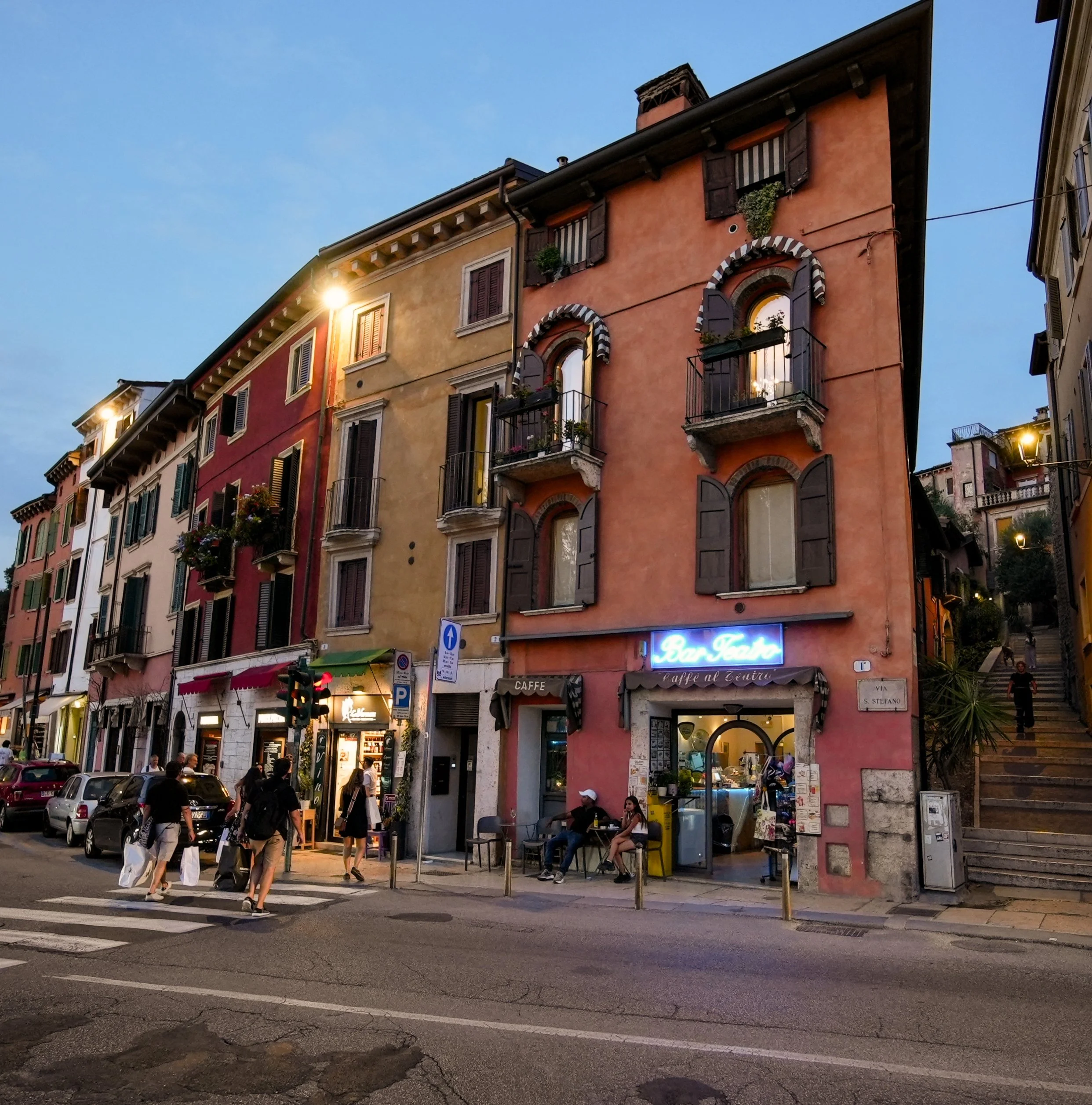 Verona at night