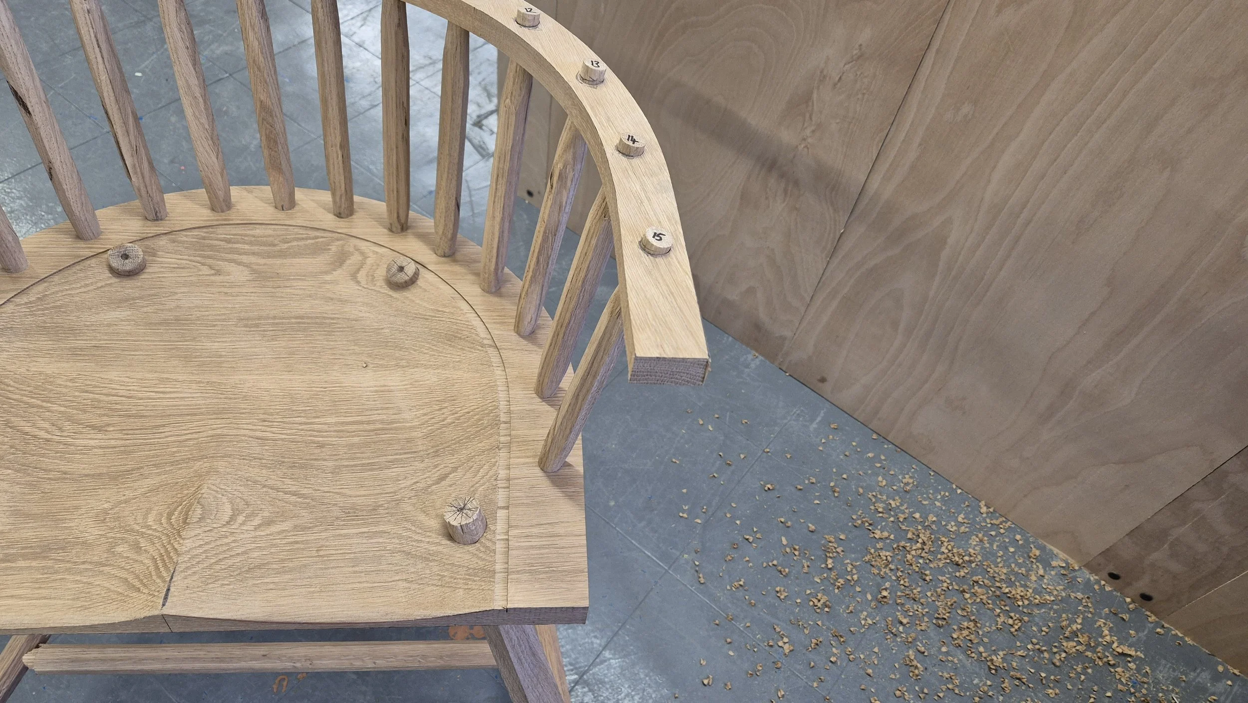 Welsh seven stick chair