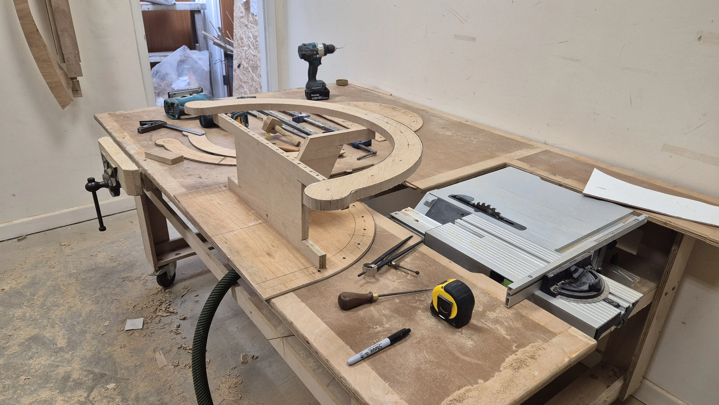 Custom low back chair