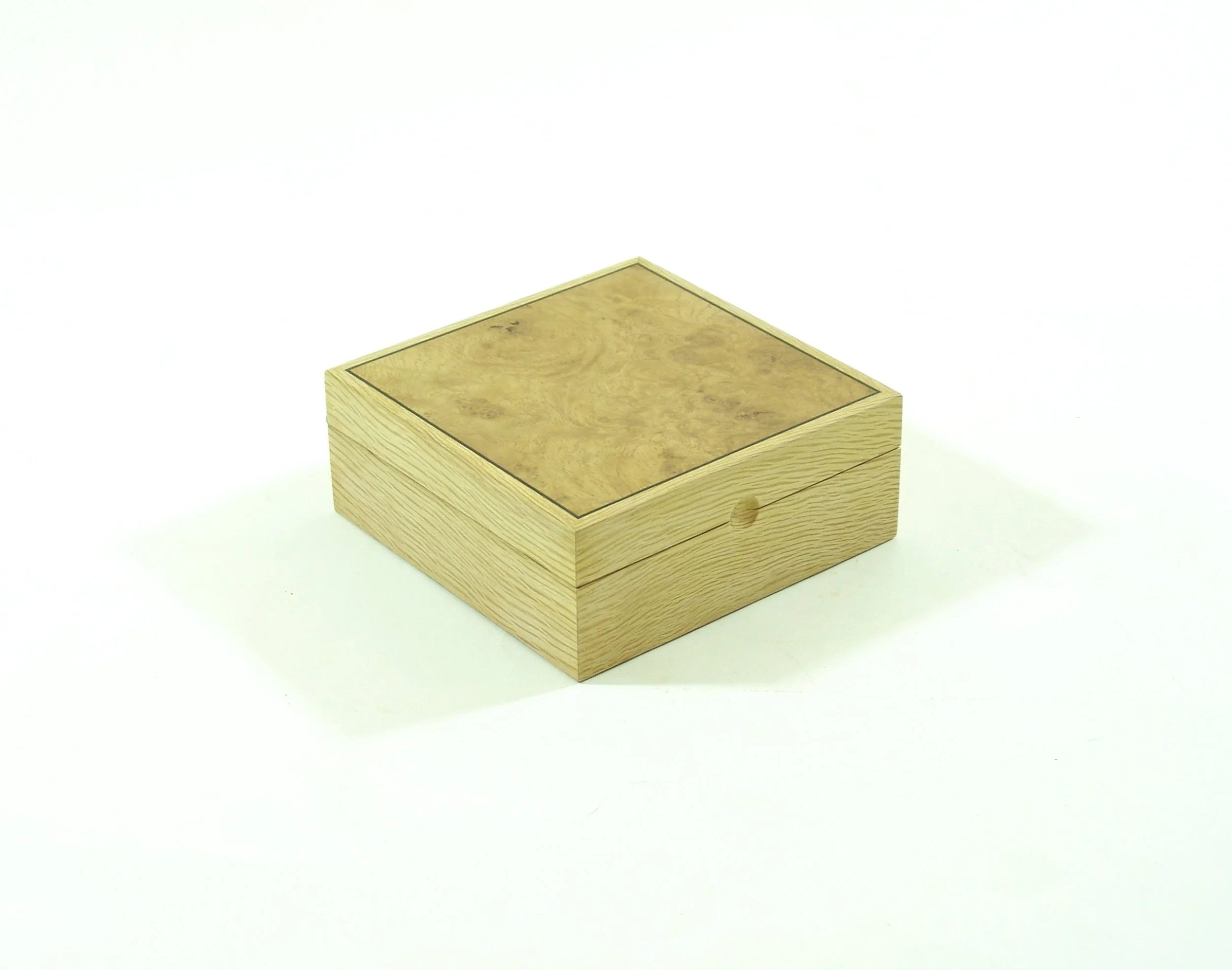 Square watch box