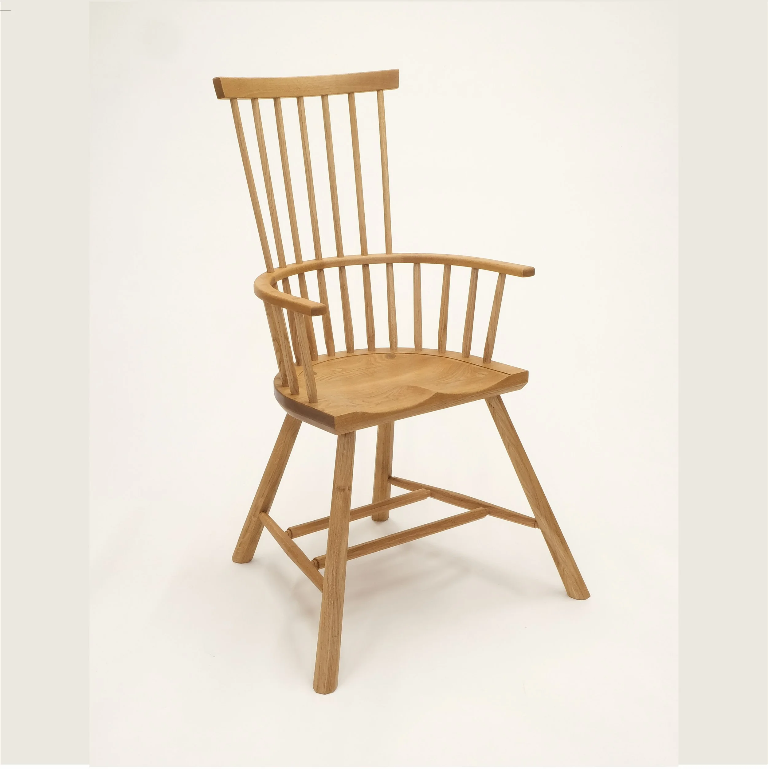 Fan back Welsh stick chair - seven sticks