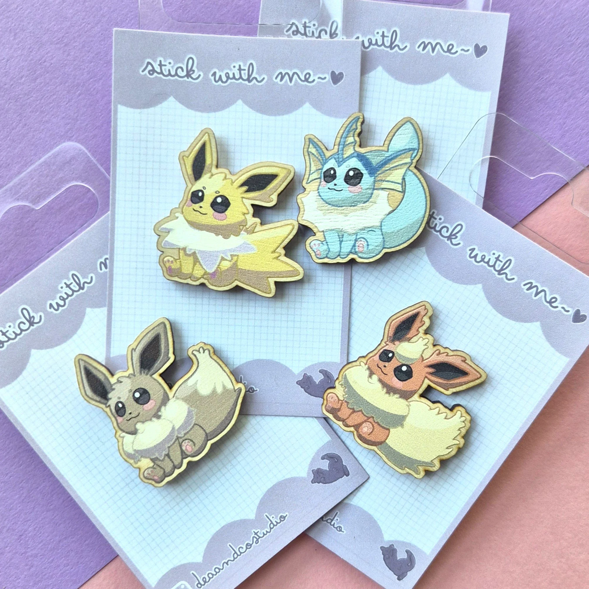 Evolution Wooden Pins