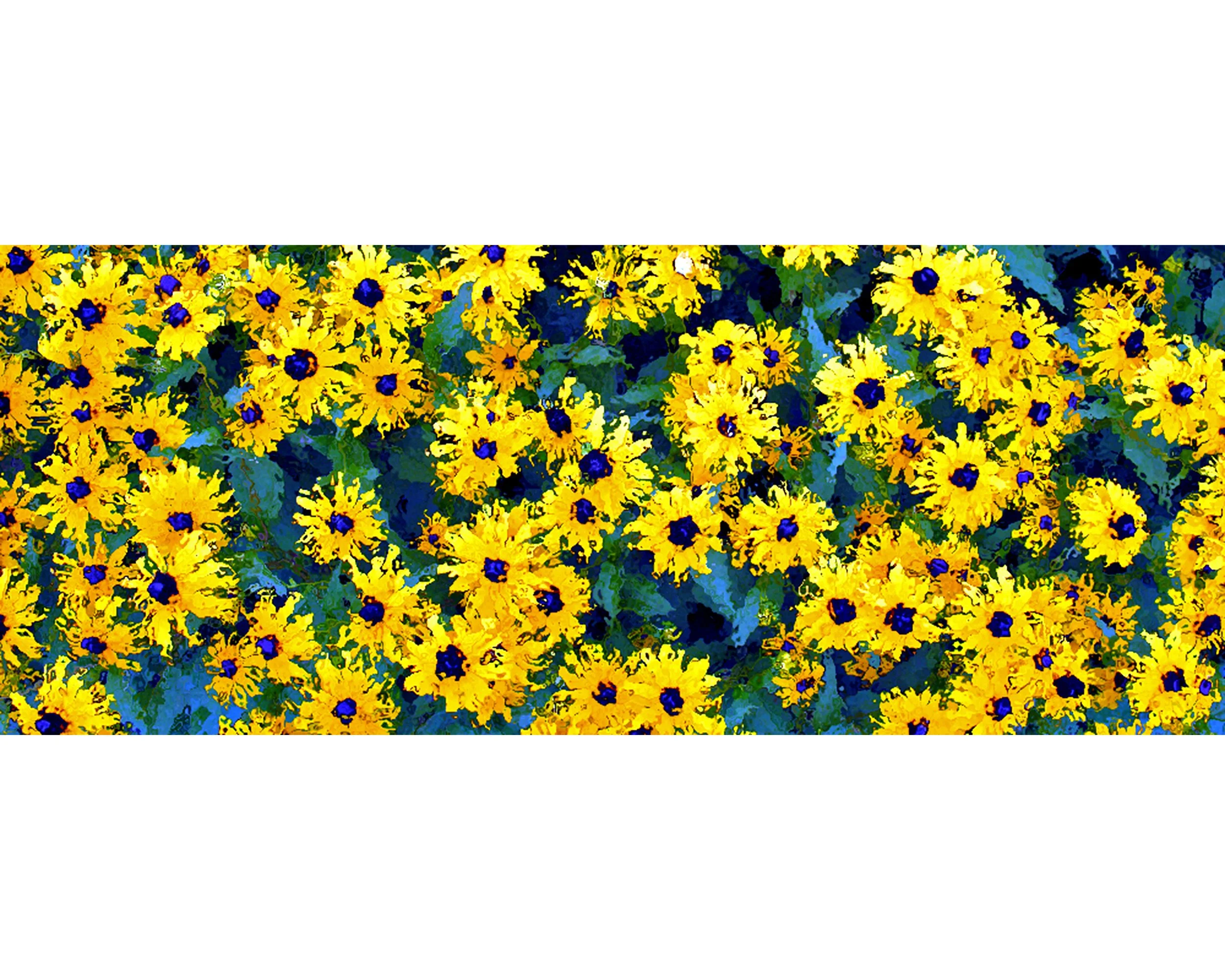 Blue-eyed Susans in the Rain