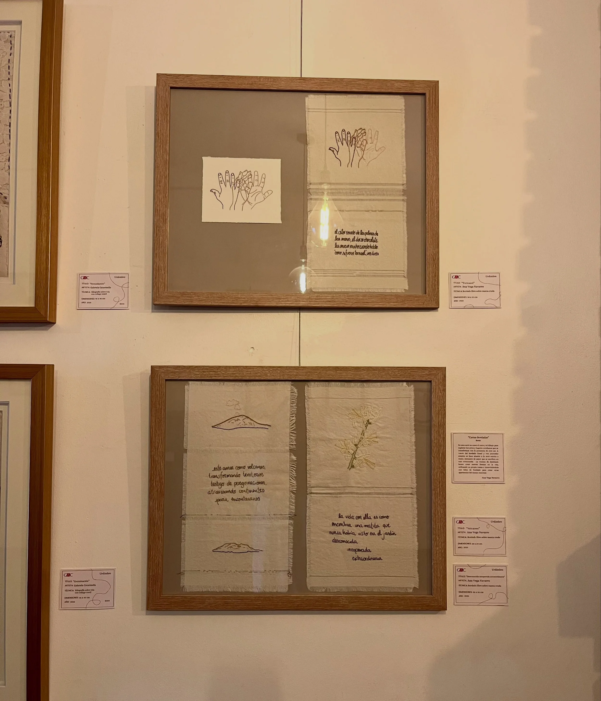 La semana pasada fue la inauguraci&oacute;n de la exposici&oacute;n Urdimbre en la @galeriaartecostarricense, que re&uacute;ne obras alrededor de t&eacute;cnicas manuales heredadas y el valor art&iacute;stico detr&aacute;s de las mismas.
Mi serie Car