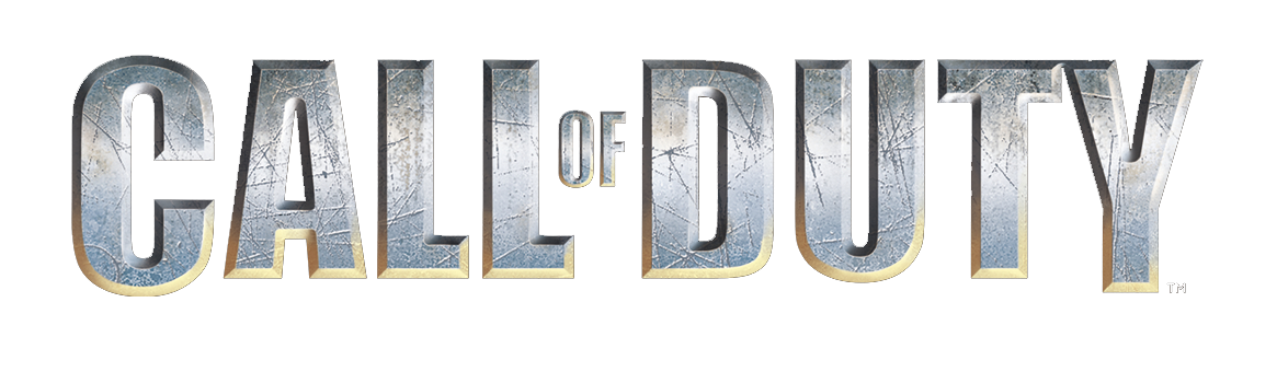 The Call of Duty logo with metallic and icy design elements.