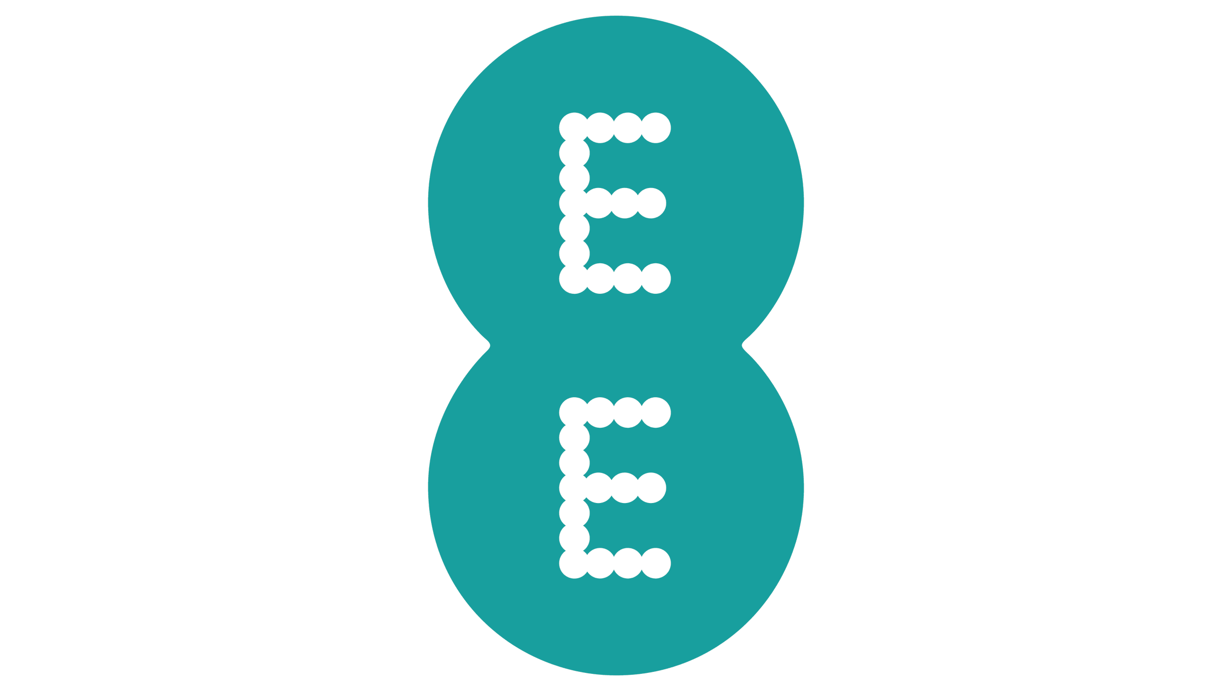 A teal-colored figure with the word "FACE" spelled vertically in black dots.