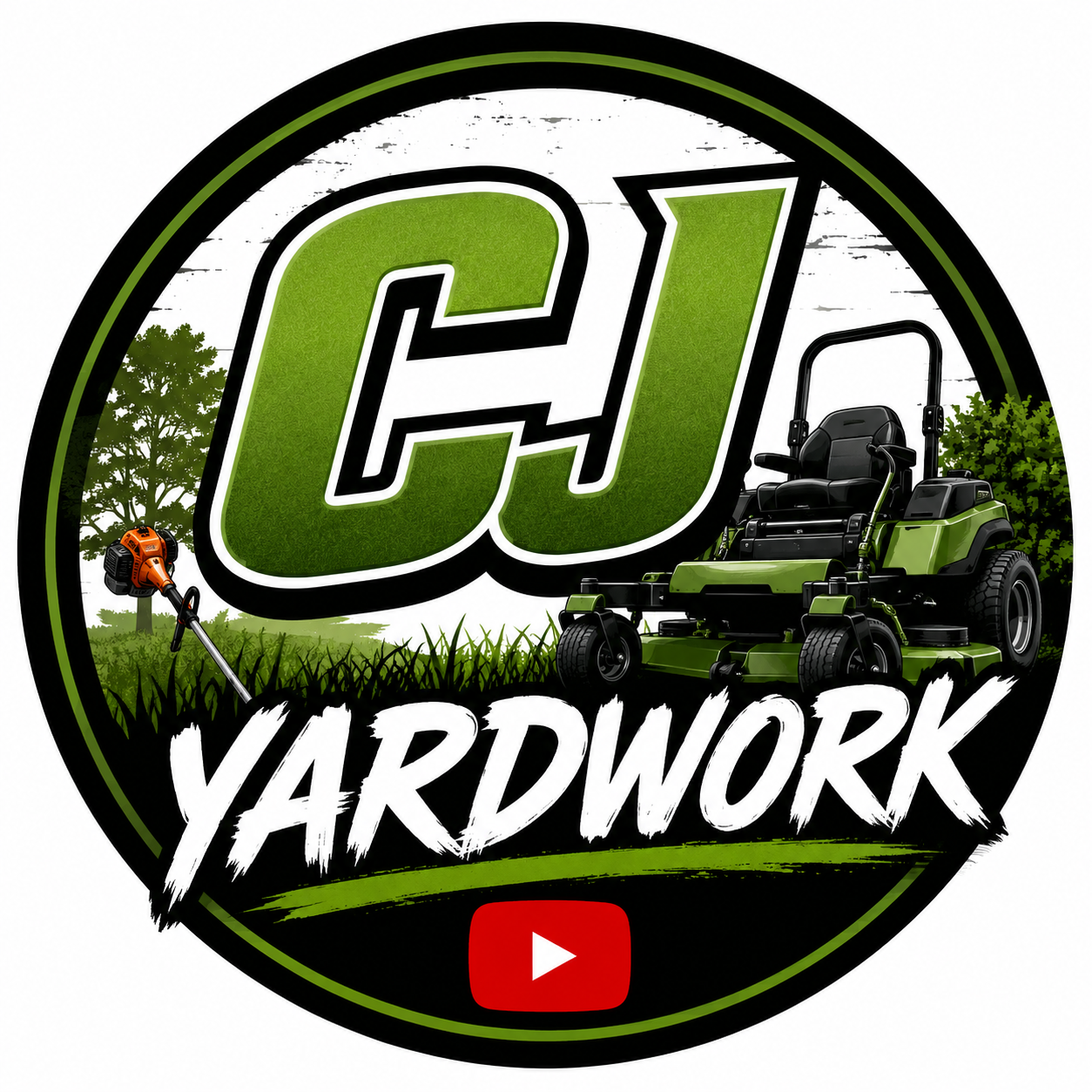 CJ yardwork