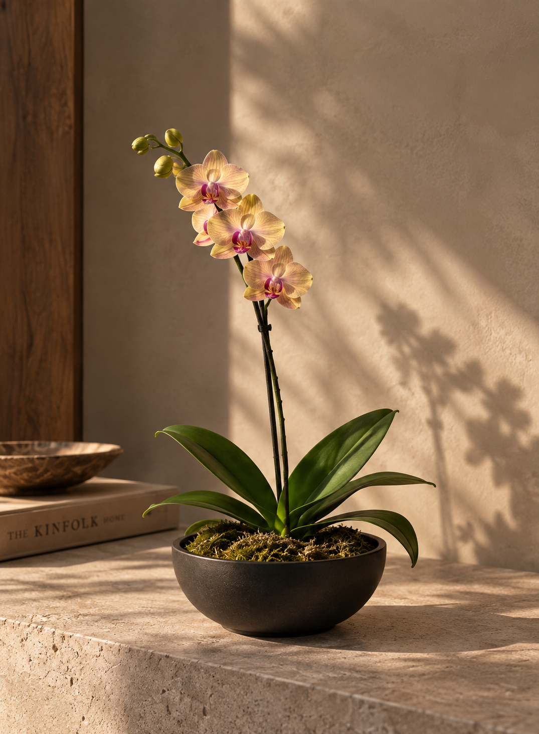 Orquídea En Plato