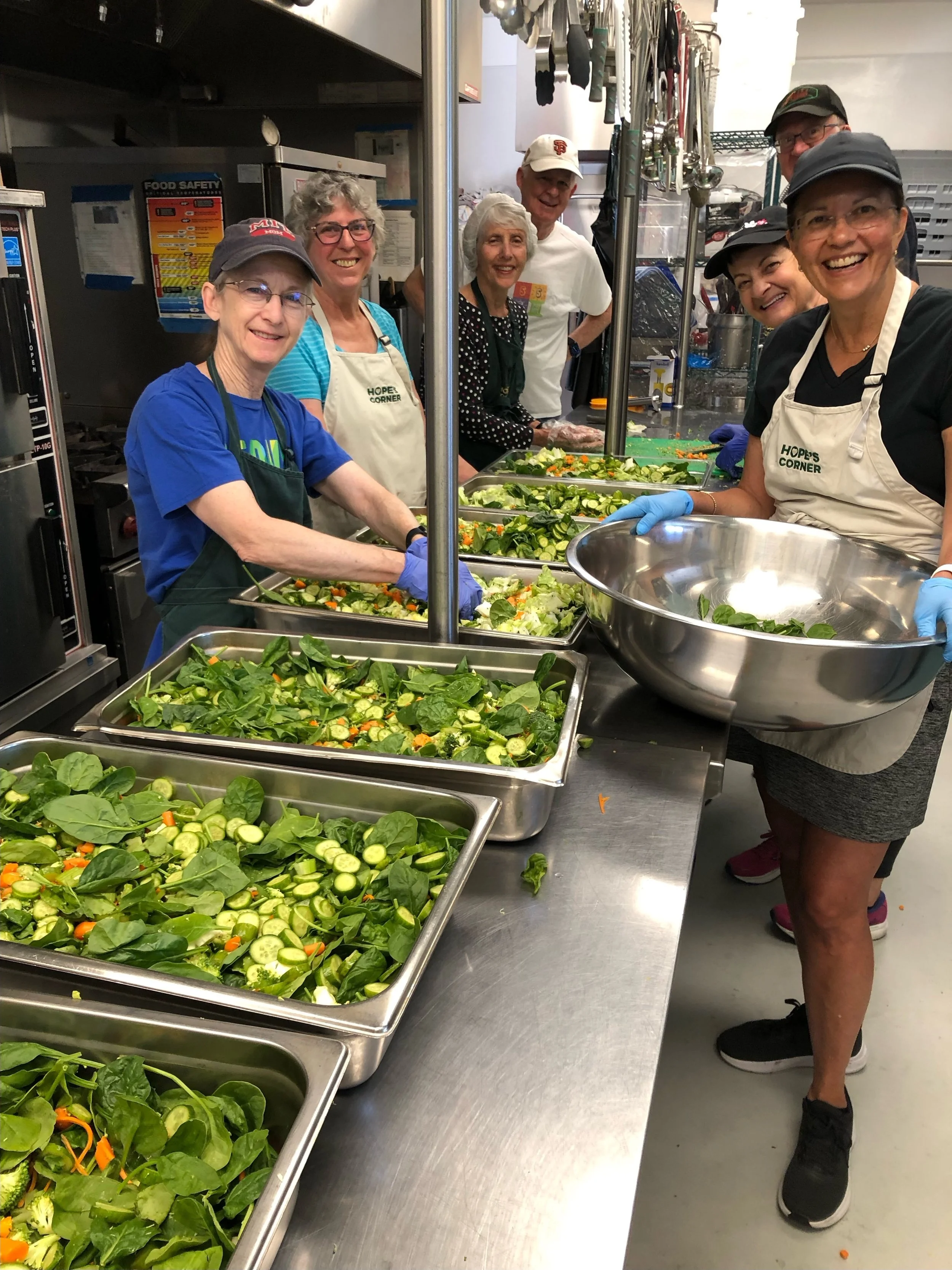 Friday A.M. Crew w:Salads.jpg