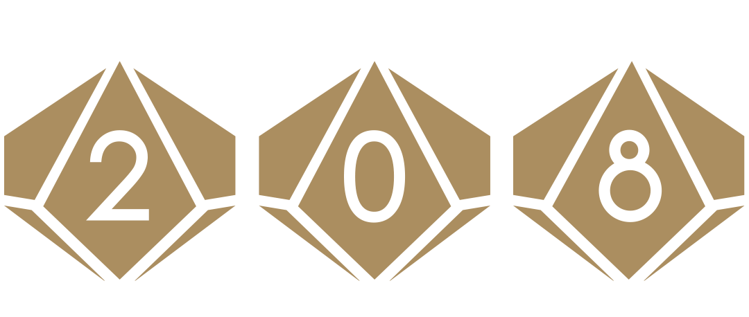 Imagen con texto 'CLUB 2028' y dados de rol con los números 2, 0 y 8.