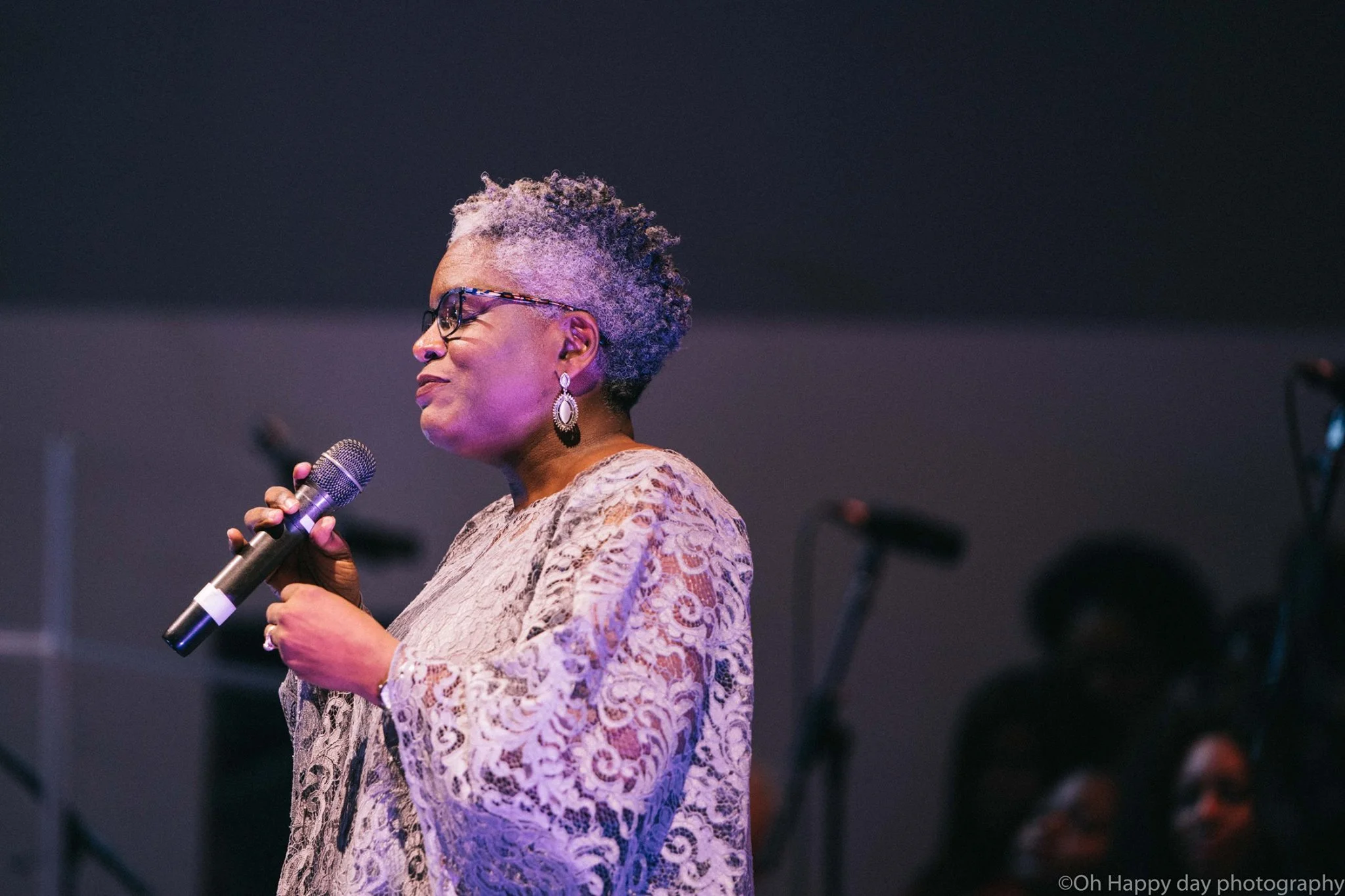 Karen Burke teaching gospel music at York University