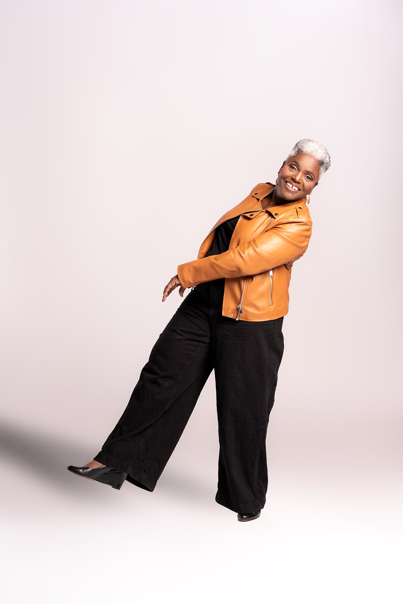Portrait of Karen Burke, Canadian gospel music educator and conductor of Juno Award winning Toronto Mass Choir