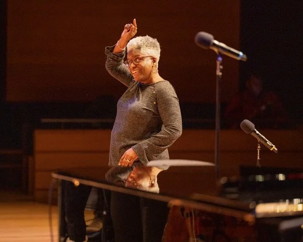 Students participating in a gospel music program led by Professor Karen Burke at York University