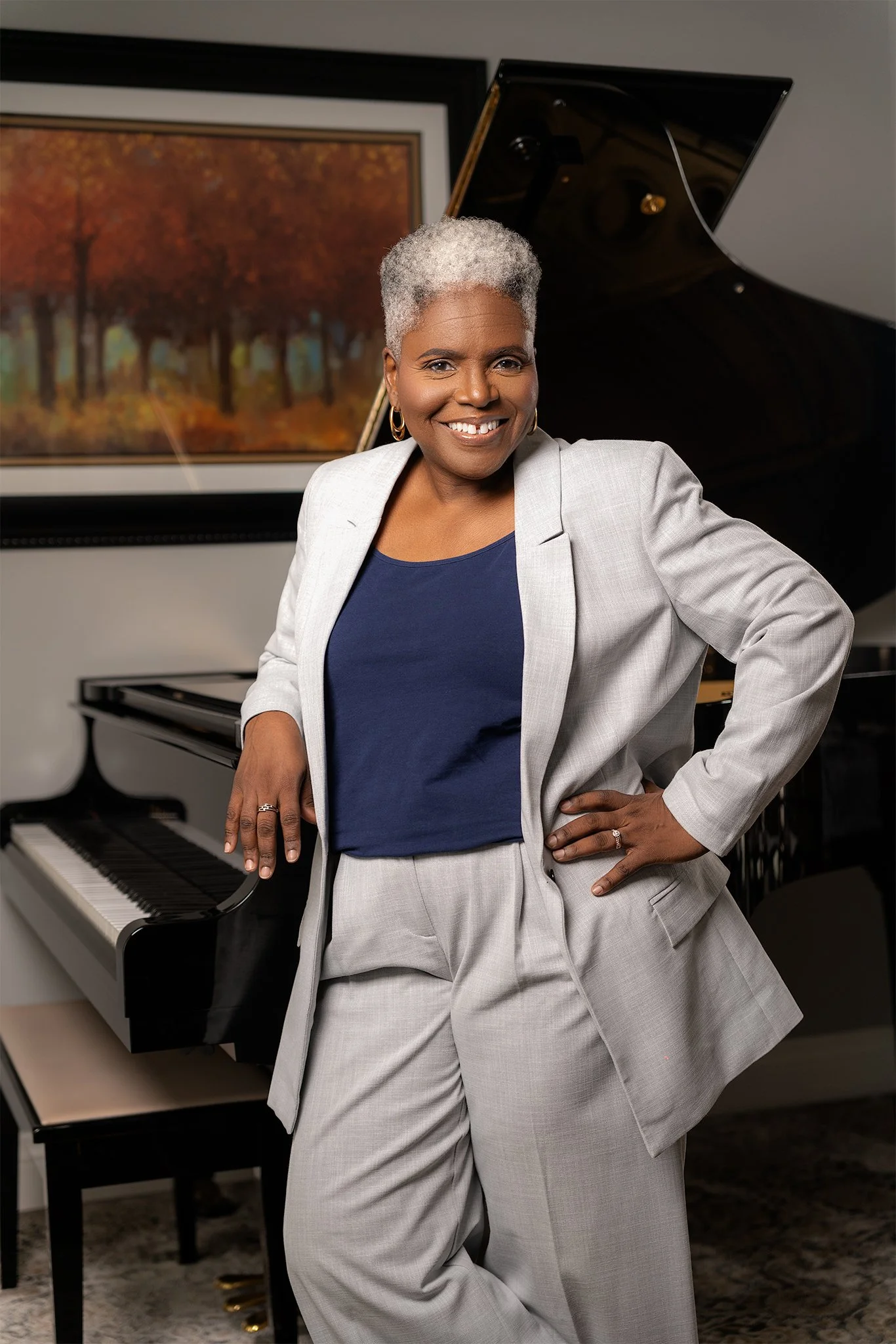 Portrait of Karen Burke, Canadian gospel music educator and conductor
