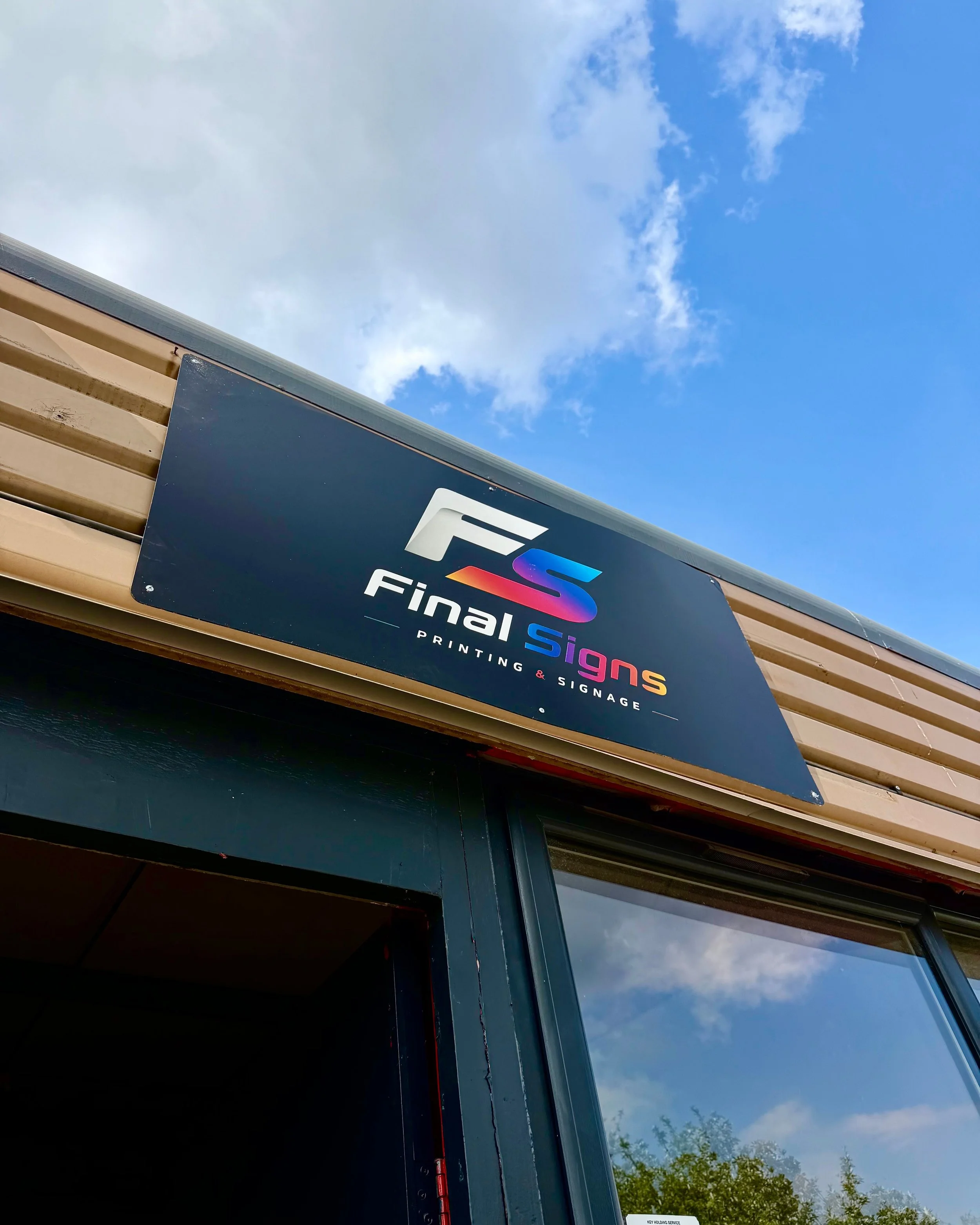 Your Sign Is Your First Impression. Make It Count. ✨

A high-quality business sign doesn't just show your company name&mdash;it builds trust, attracts customers, and strengthens your brand.

At Final Signs, we manufacture durable outdoor business sig