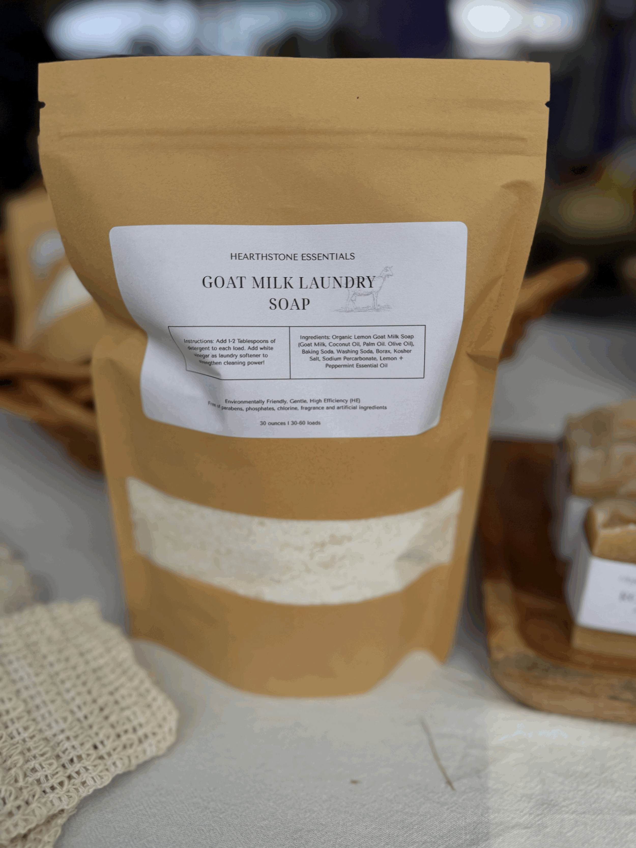Goat Milk Laundry Soap
