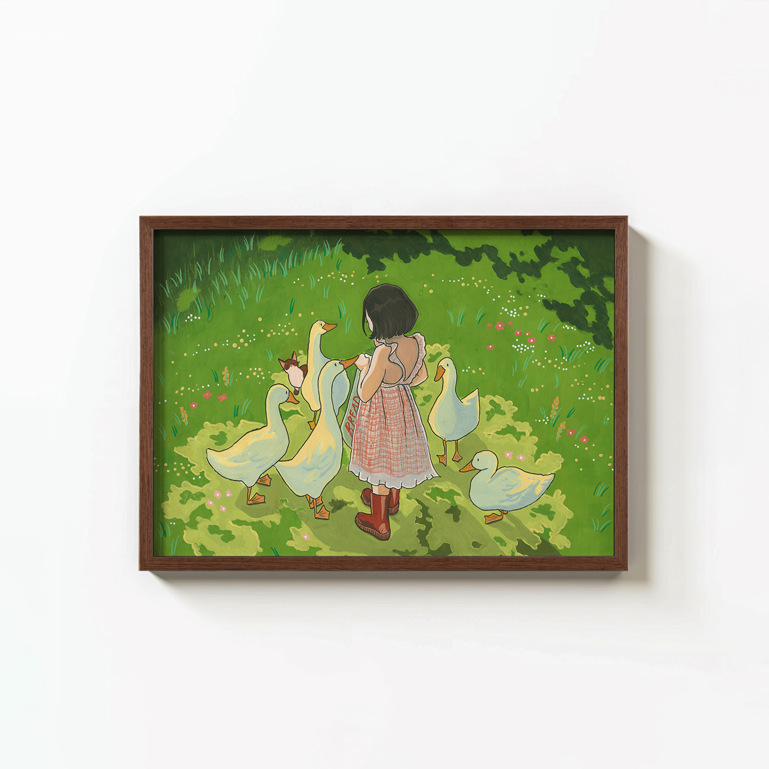11x14" Duck Days Giclée Print