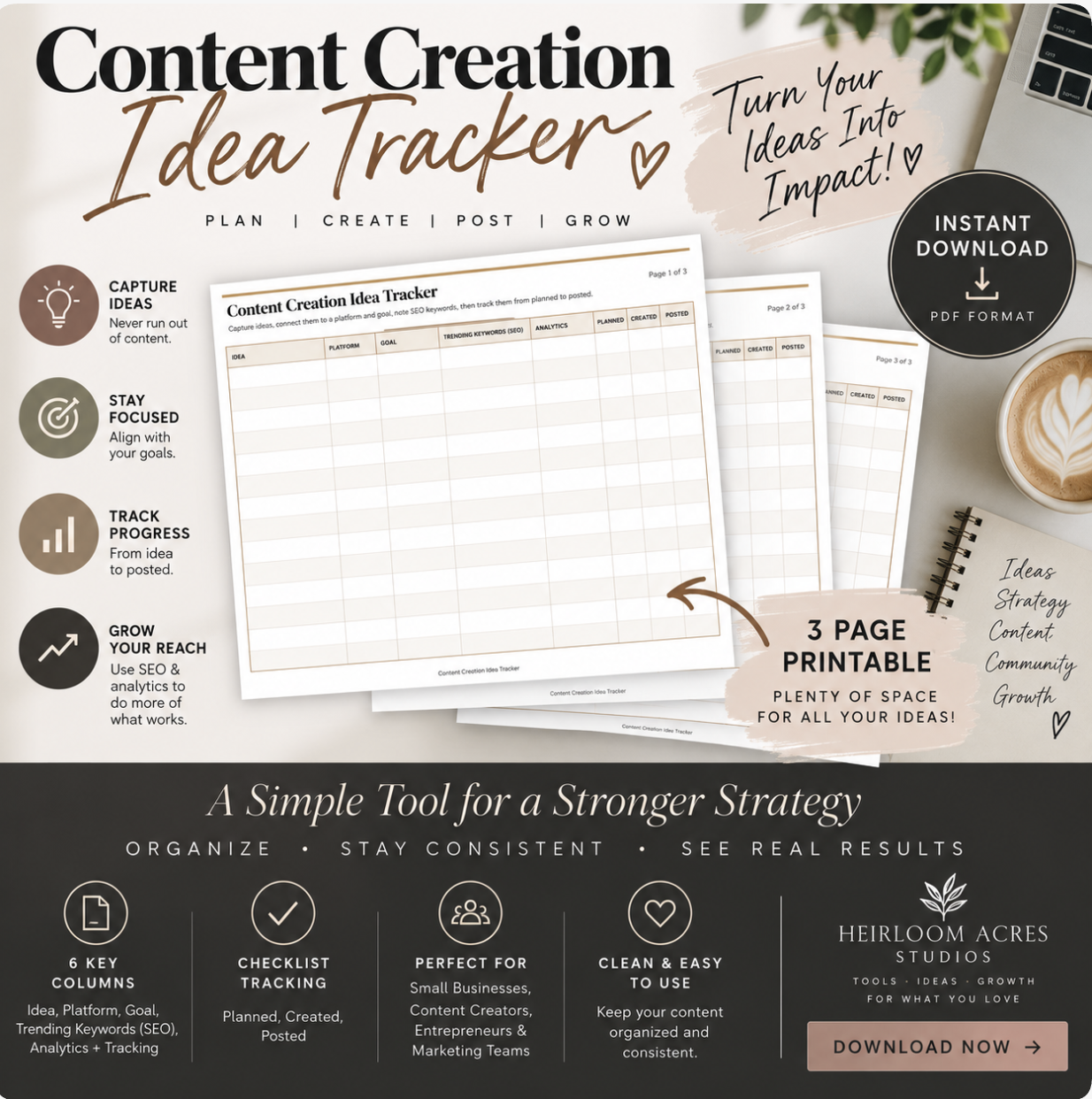 Content Creation Idea PDF