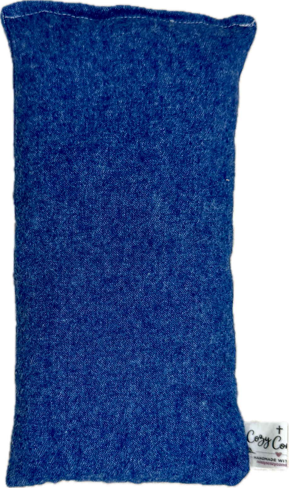 Denim Single Section Therapeutic Corn Bag
