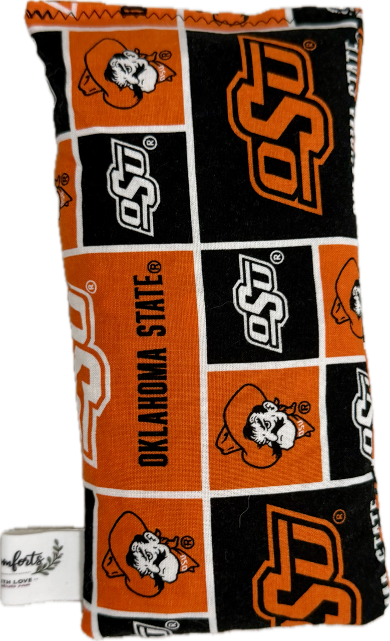 Oklahoma State University OSU Single Section Therapeutic Corn Bag