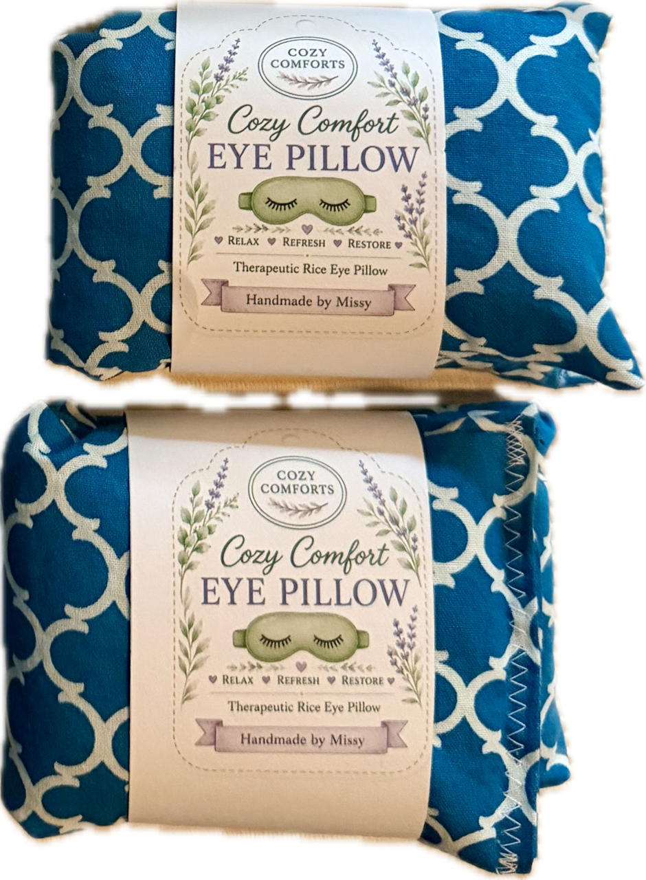 Blue Eye Pillow (3.5x10, 9+ oz)