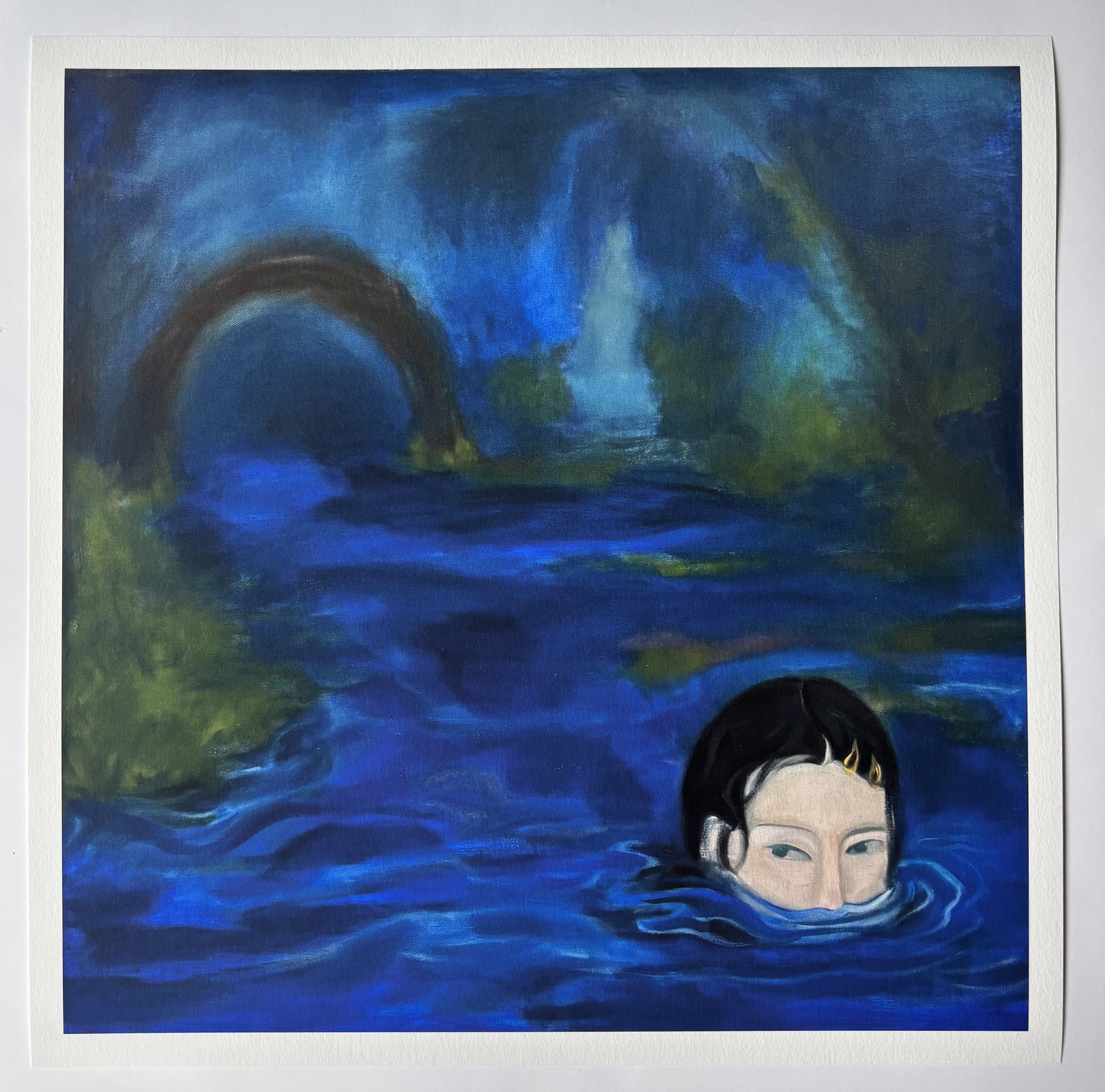 Swamp dream Art print