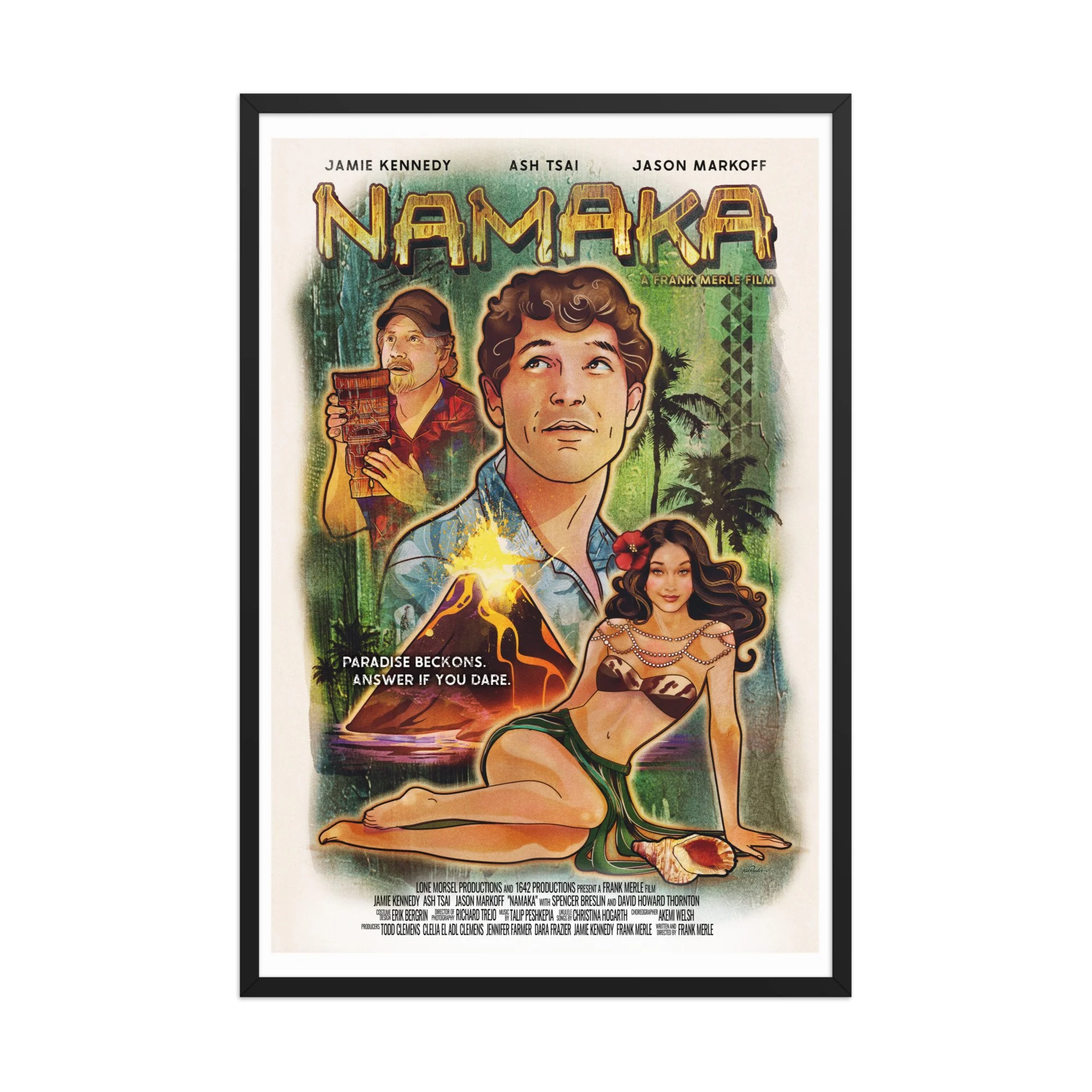Namaka Illustrated Poster by Kat Reeder