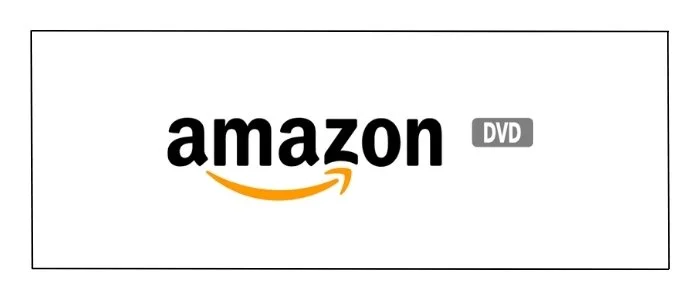 Amazon DVD logo on a white background.