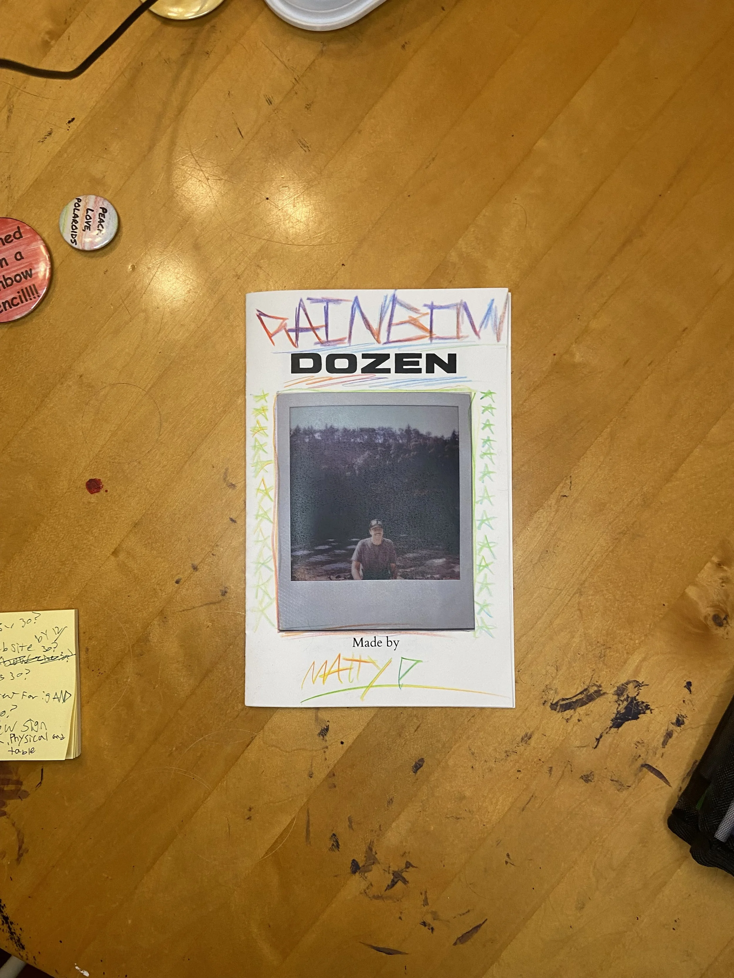 Rainbow Dozen Zine